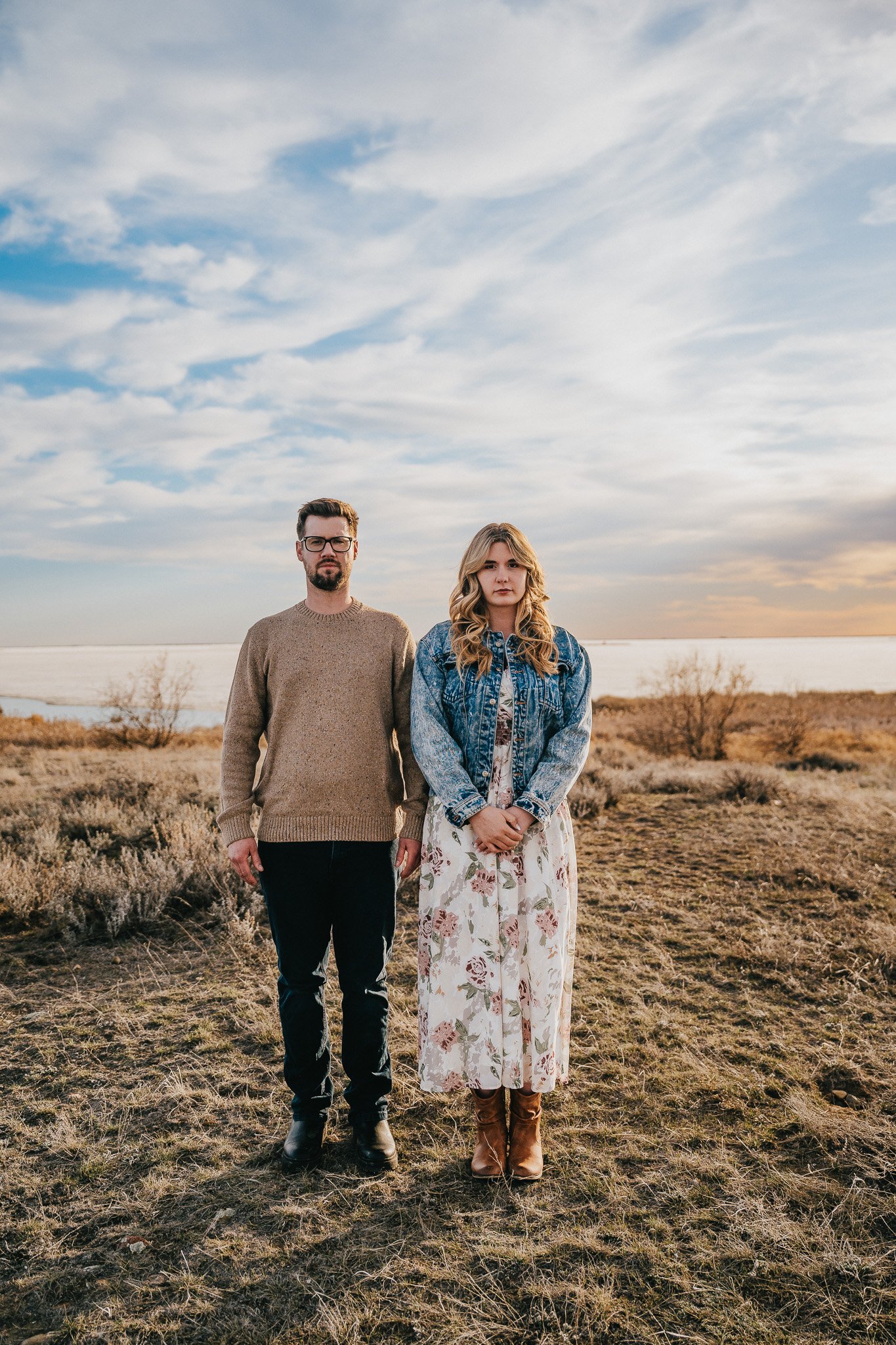 Rowan + Coltan’s Playful Sunset Engagement Session at Lake Newell near Brooks, Alberta-240414-025.jpg