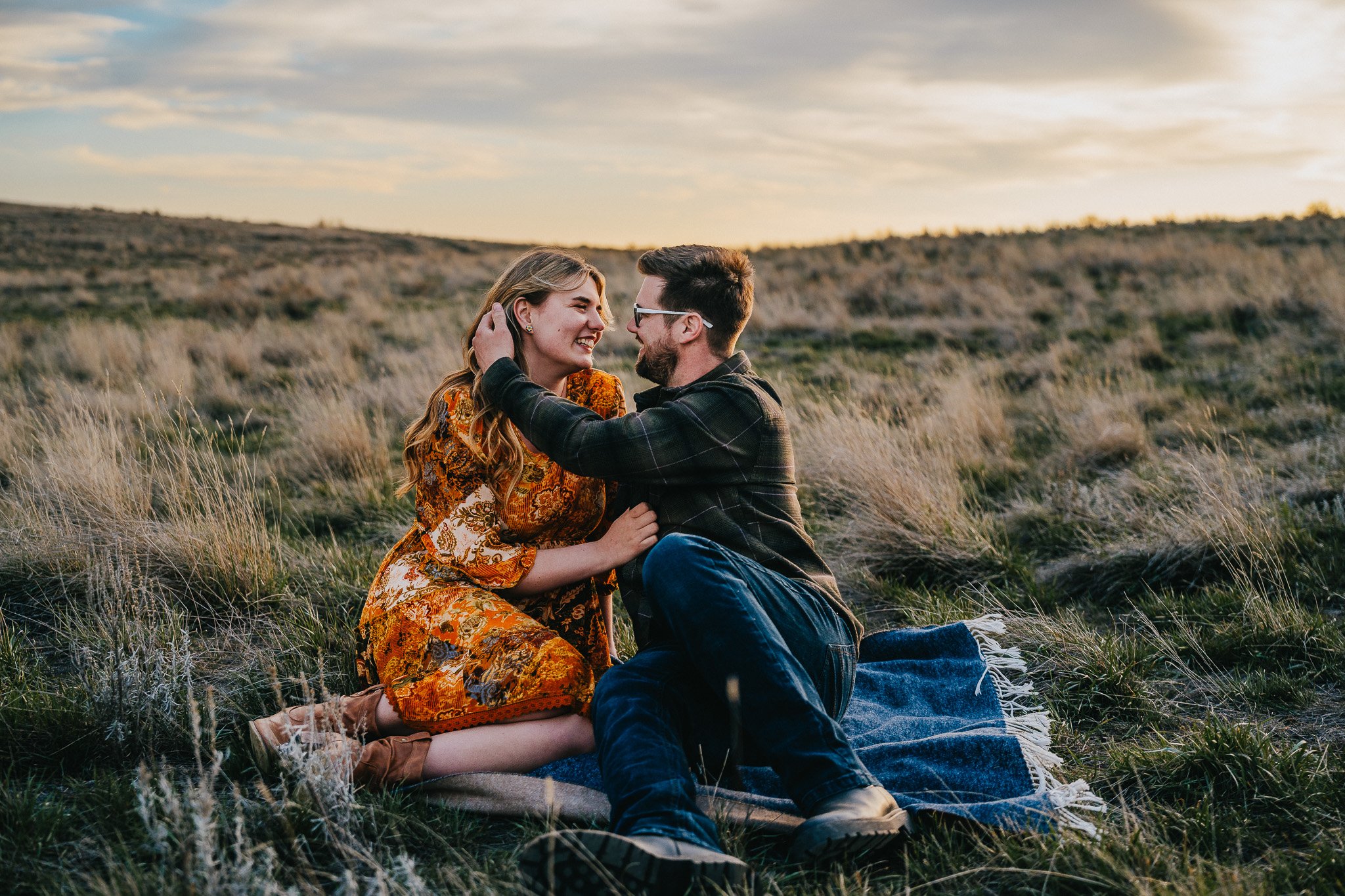 Rowan + Coltan’s Playful Sunset Engagement Session at Lake Newell near Brooks, Alberta-240414-052.jpg