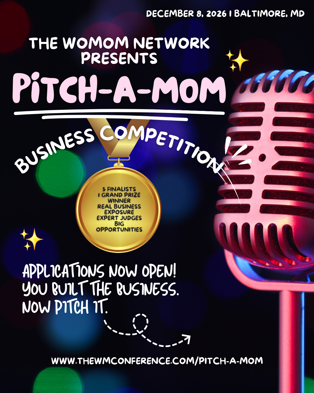 PITCH-A-MOM REGISTRATION