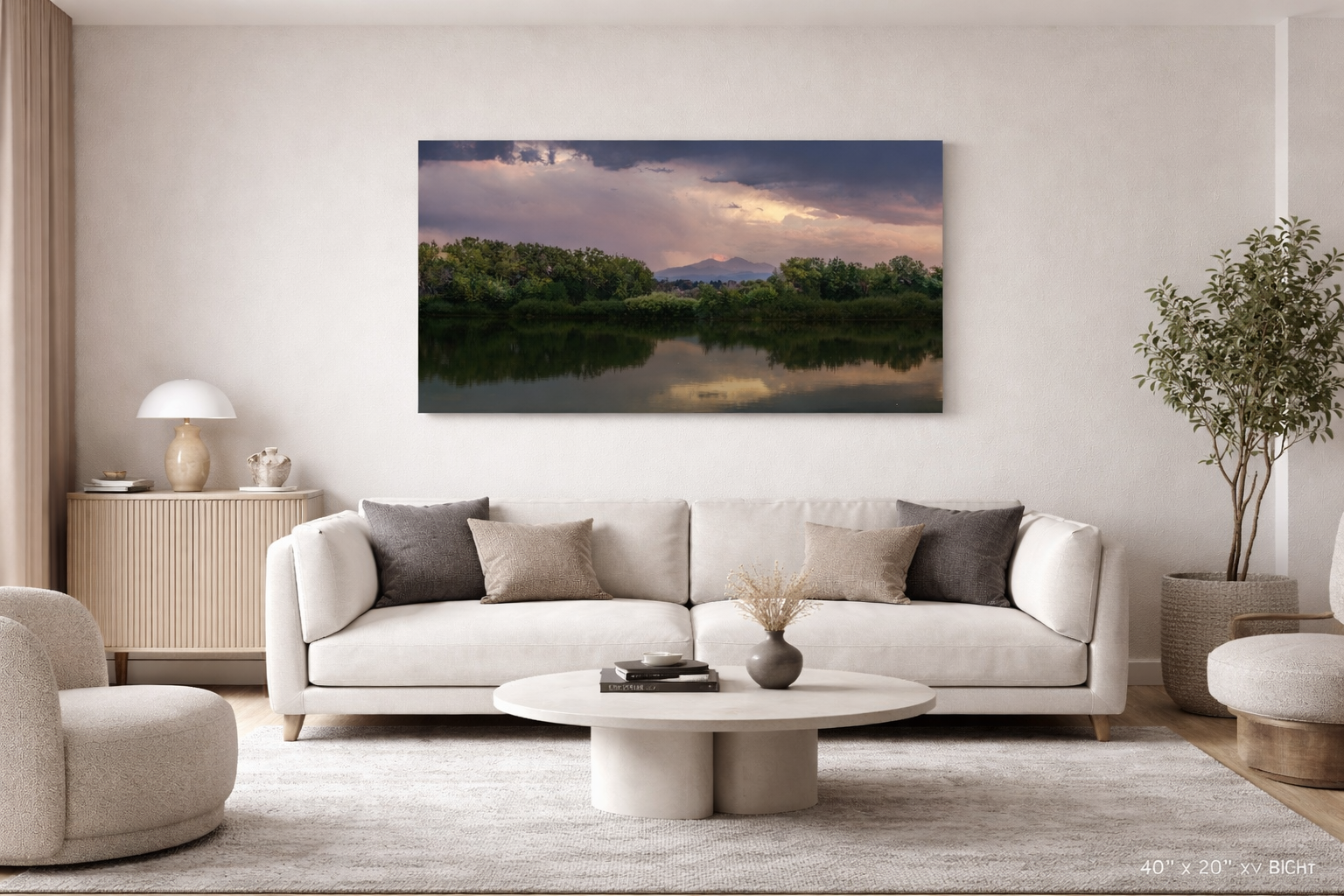 Stormy Evening Metal Print Mockup.png