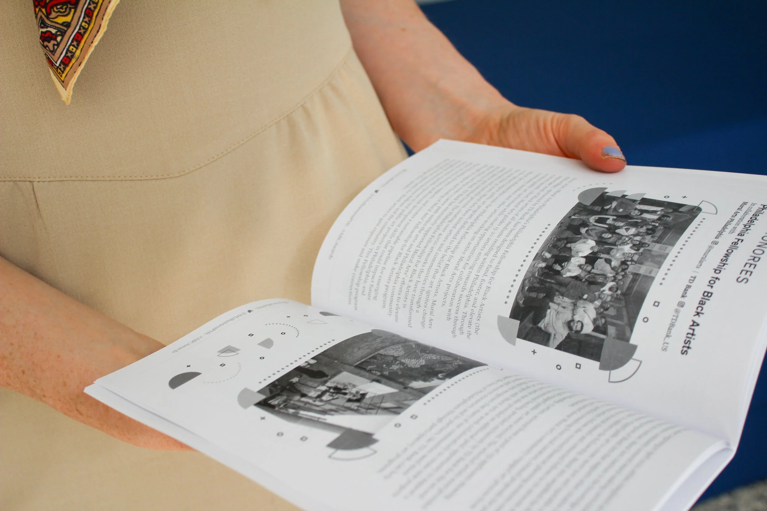 Program book interior
