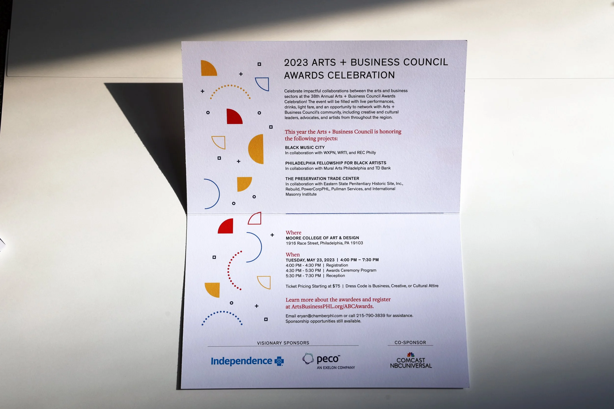 invitation interior