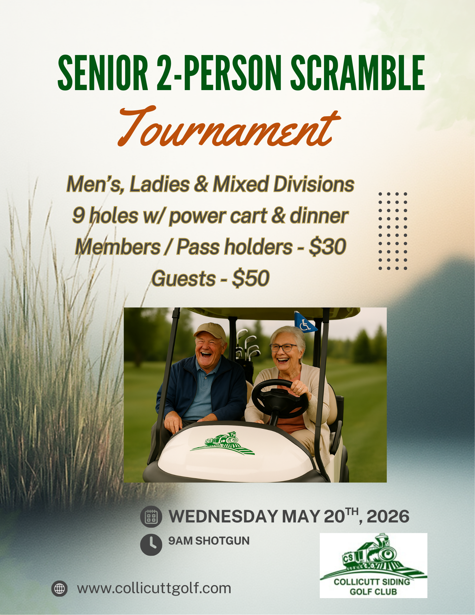 Senior's 2-Person Scramble