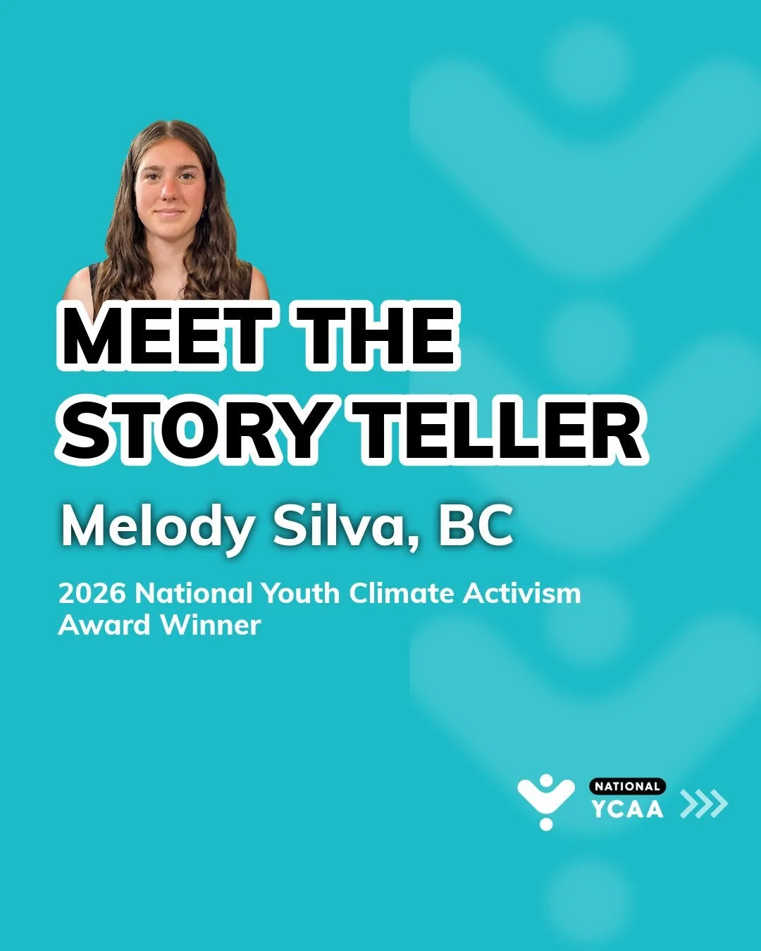 🎬 Meet the Storyteller.

At just 18 years old, Melody Silva is helping young people transform climate anxiety into climate action.

From directing a documentary on the impacts of fish farming on BC&rsquo;s wild salmon to using improv theatre, scient
