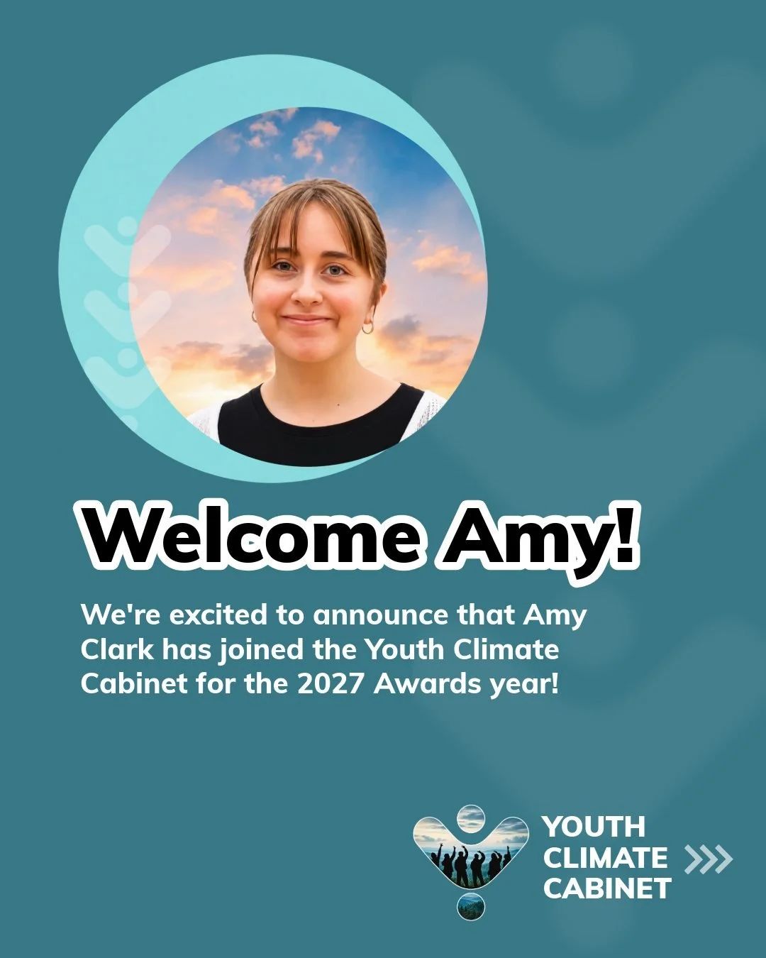 Amy Clark is a high school student from Southern Manitoba and a 2026 NYCAA recipient. Driven by a commitment to sustainable energy, Amy's environmental advocacy is grounded in rigorous scientific research. A three-time Canada-Wide Science Fair compet