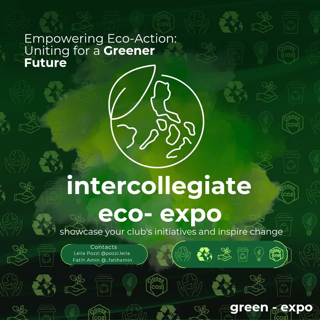 intercollegiate eco-expo logo