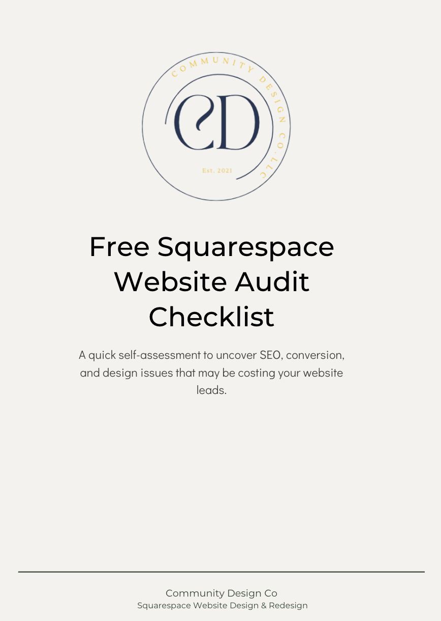 Free Squarespace Website Audit PDF