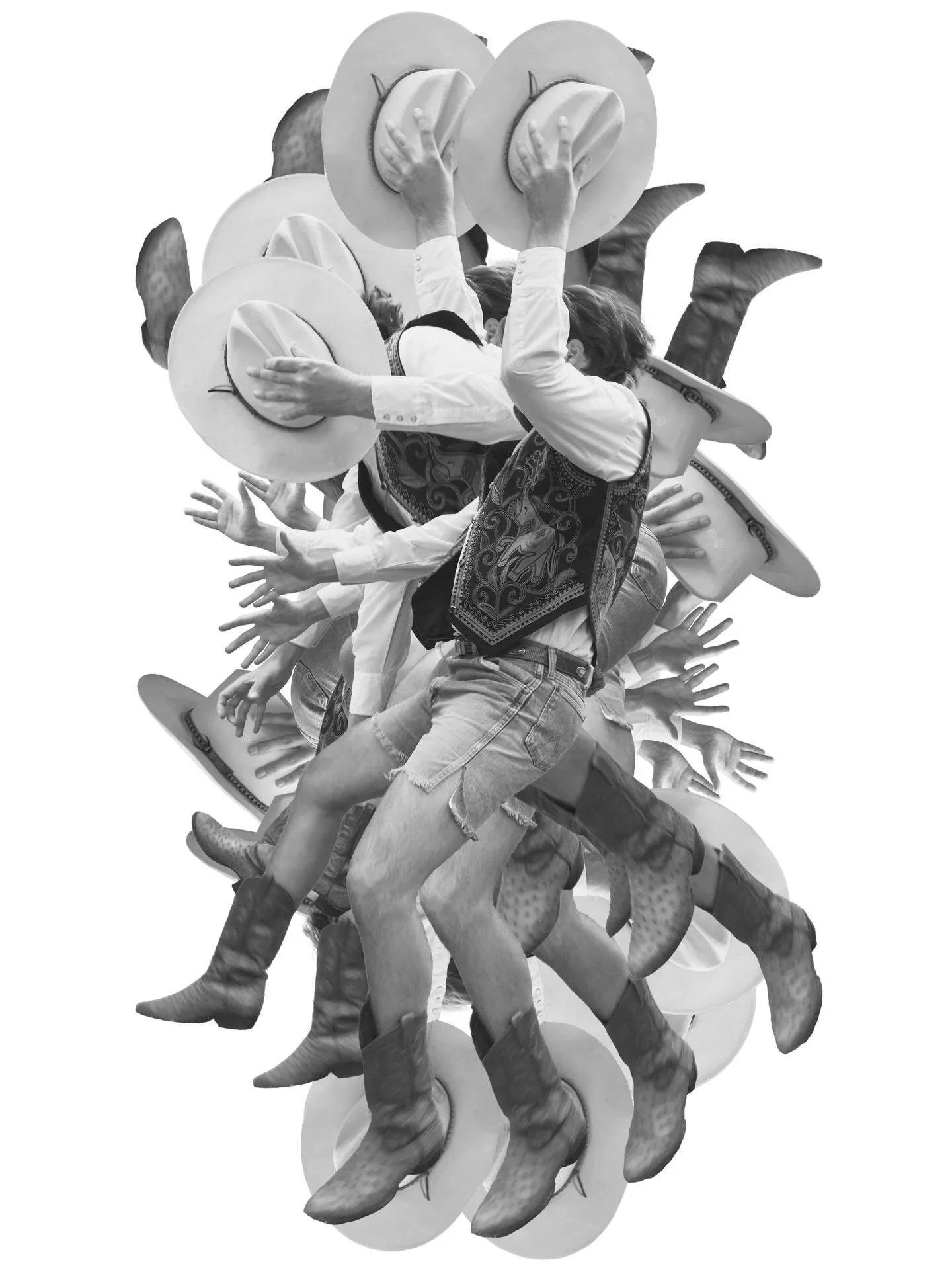 Stack up some cowboys and you got yourself a rodeo

Little test with a new character for some new work