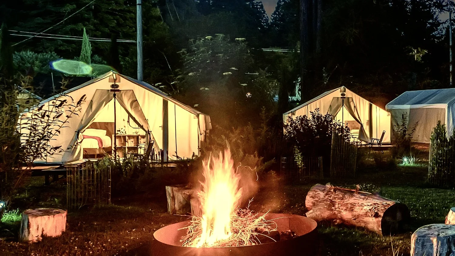 Campfire at Surrey Resort