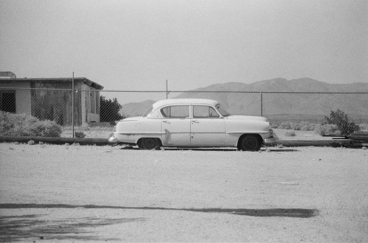 Car in Desert
