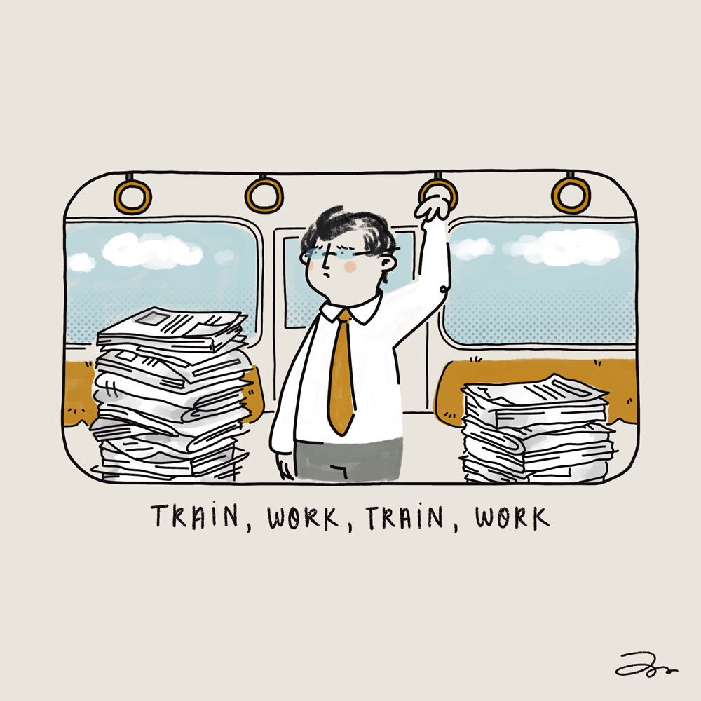 Train, Work, Repeat