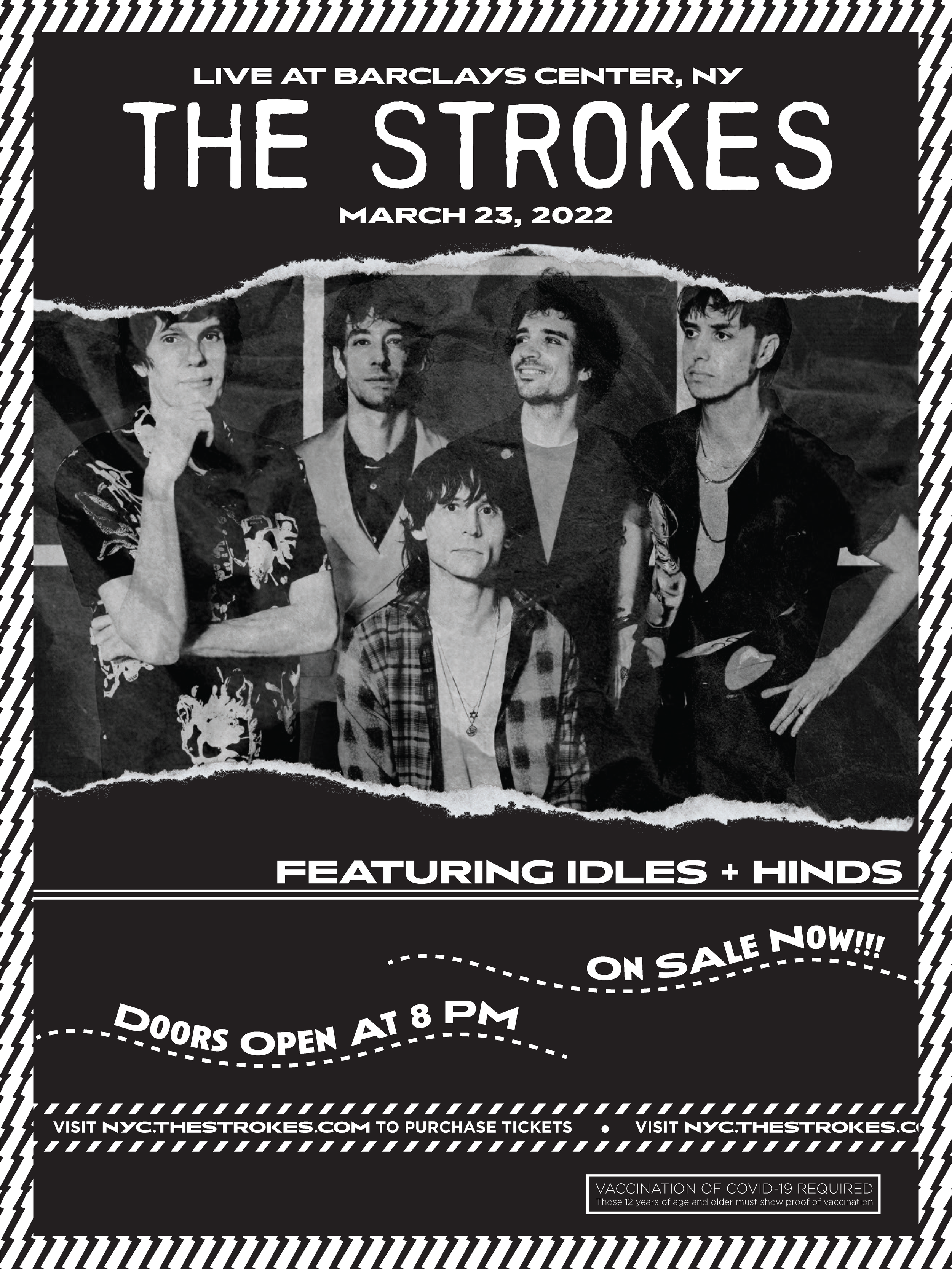 Kinetic Type Band Poster