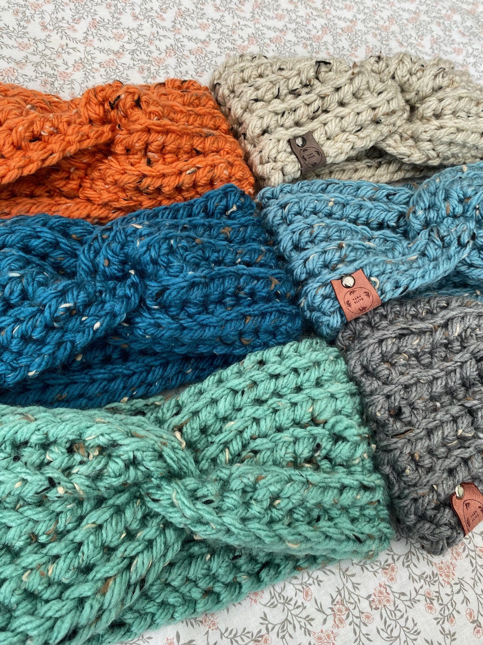 Super Chunky Crochet Twist Headband
