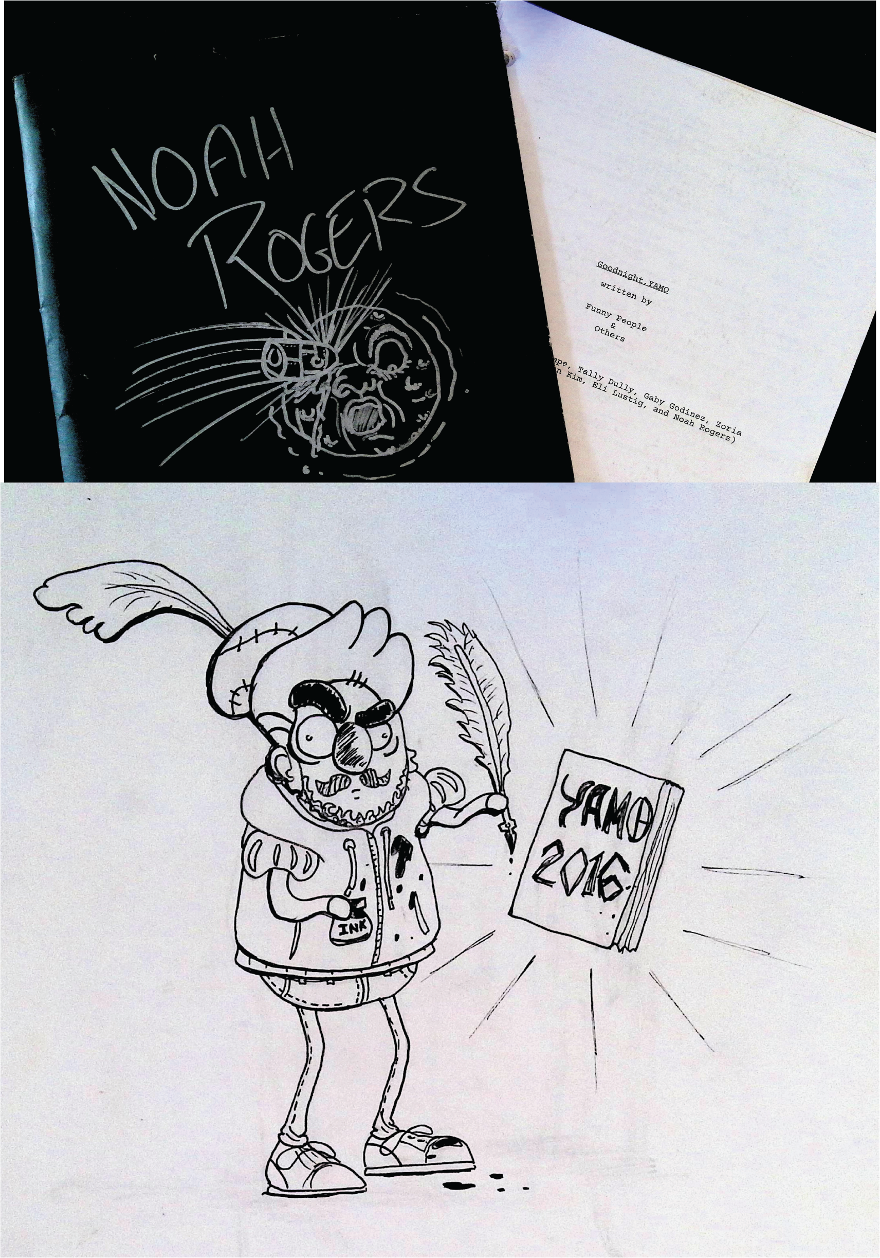 CT5. Noah was the lead sketch writer for YAMO in his Senior year. High School, 2016