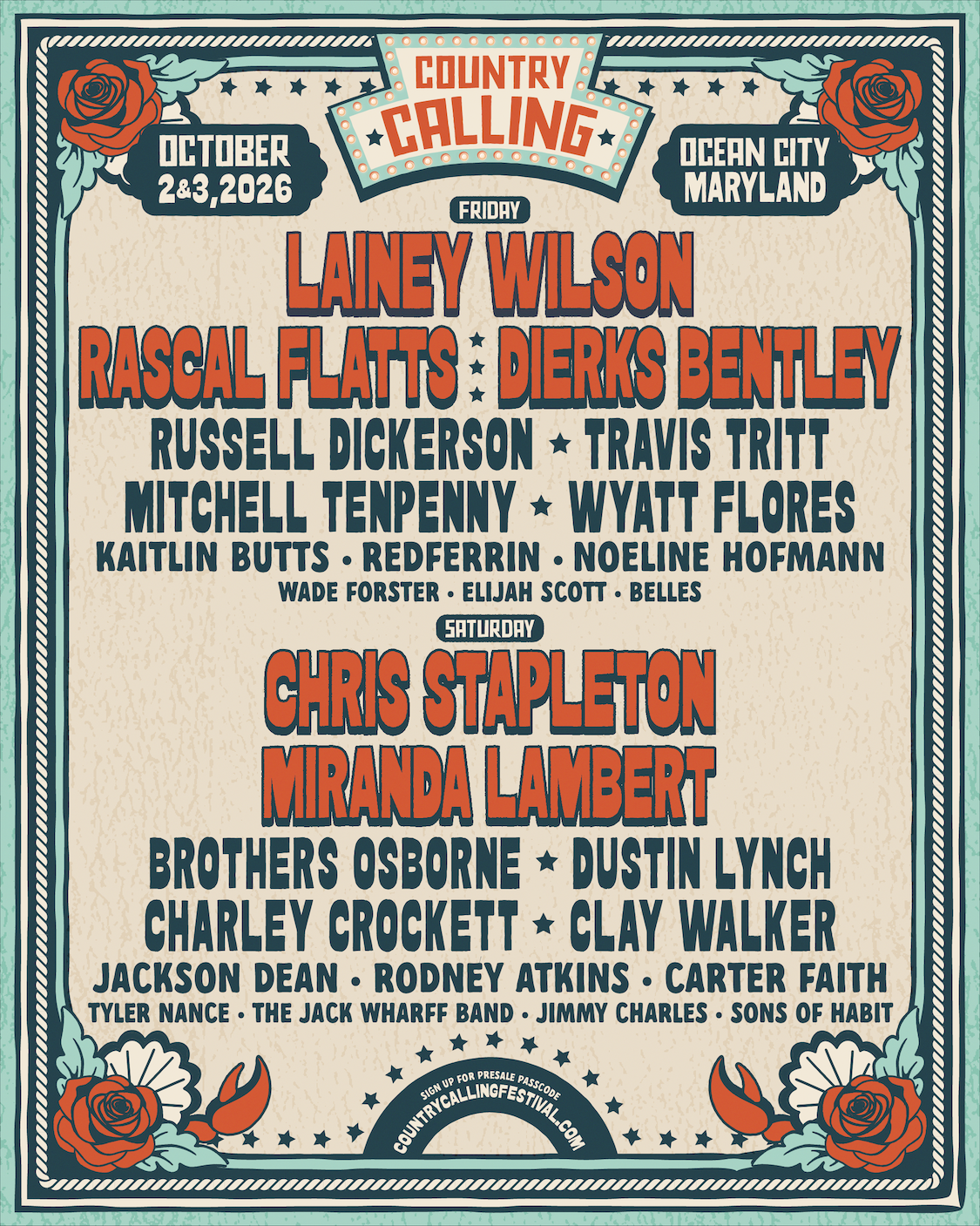COUNTRY CALLING