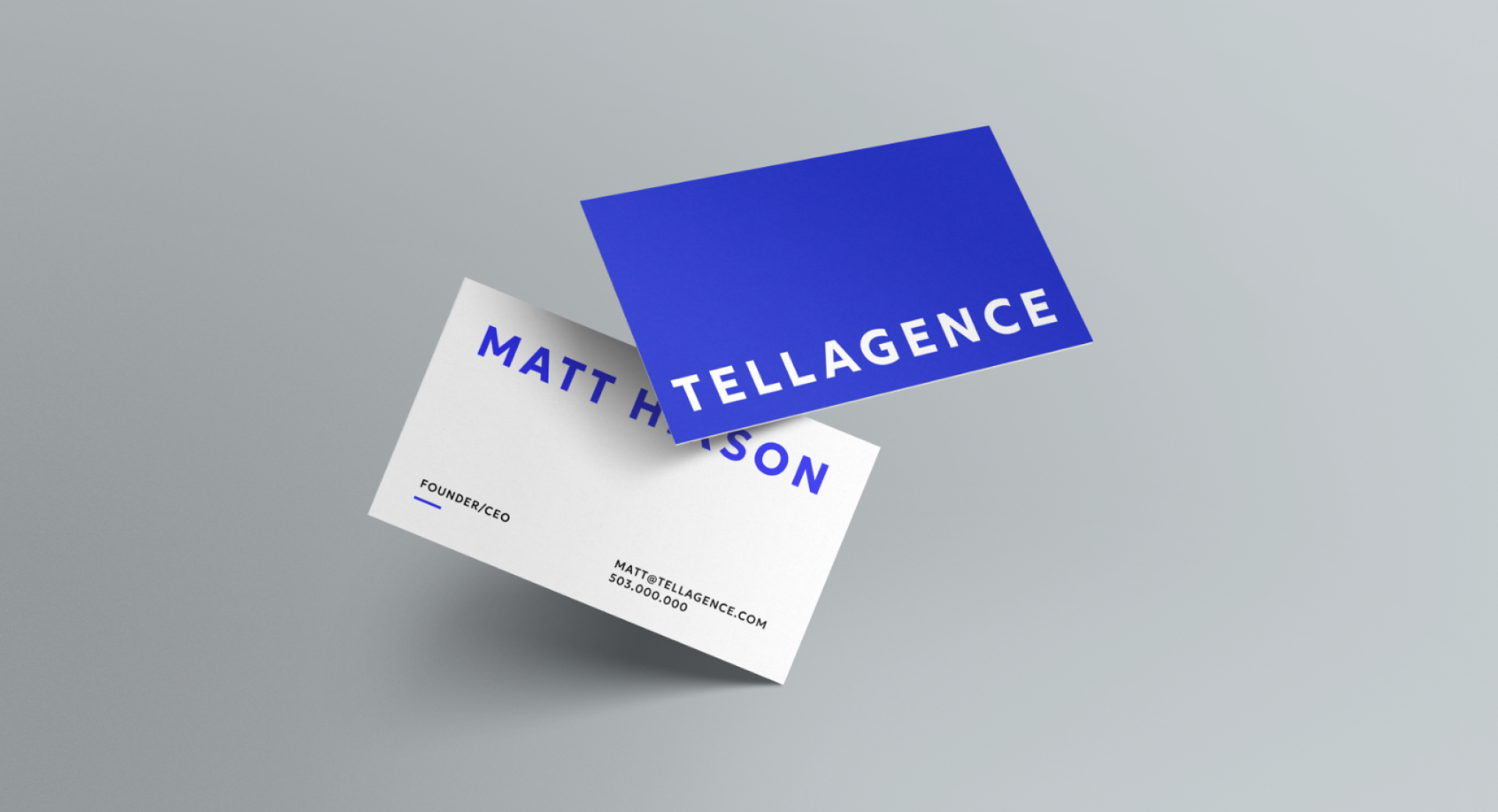 Tellagence Visual Identity