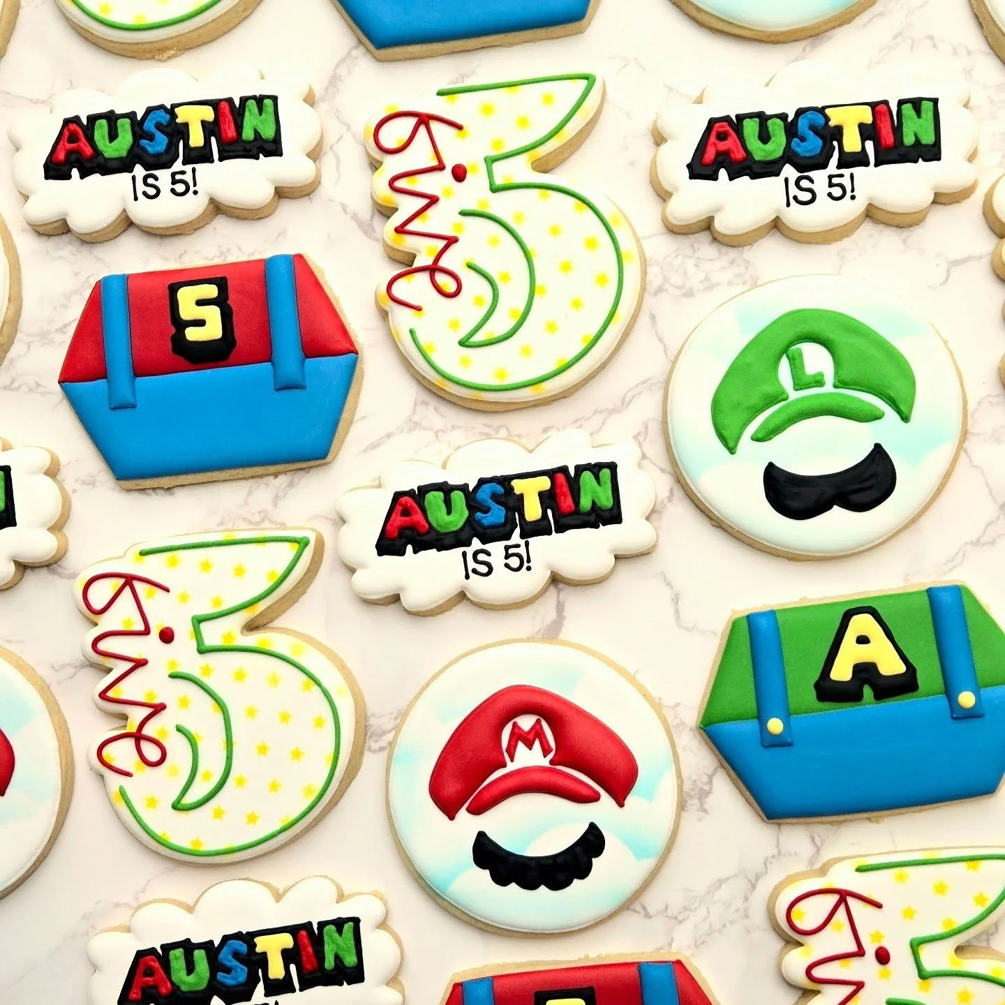 It's a-me! 
.
.
.
#homemade #baking #sugarcookies #cookies #mariobros