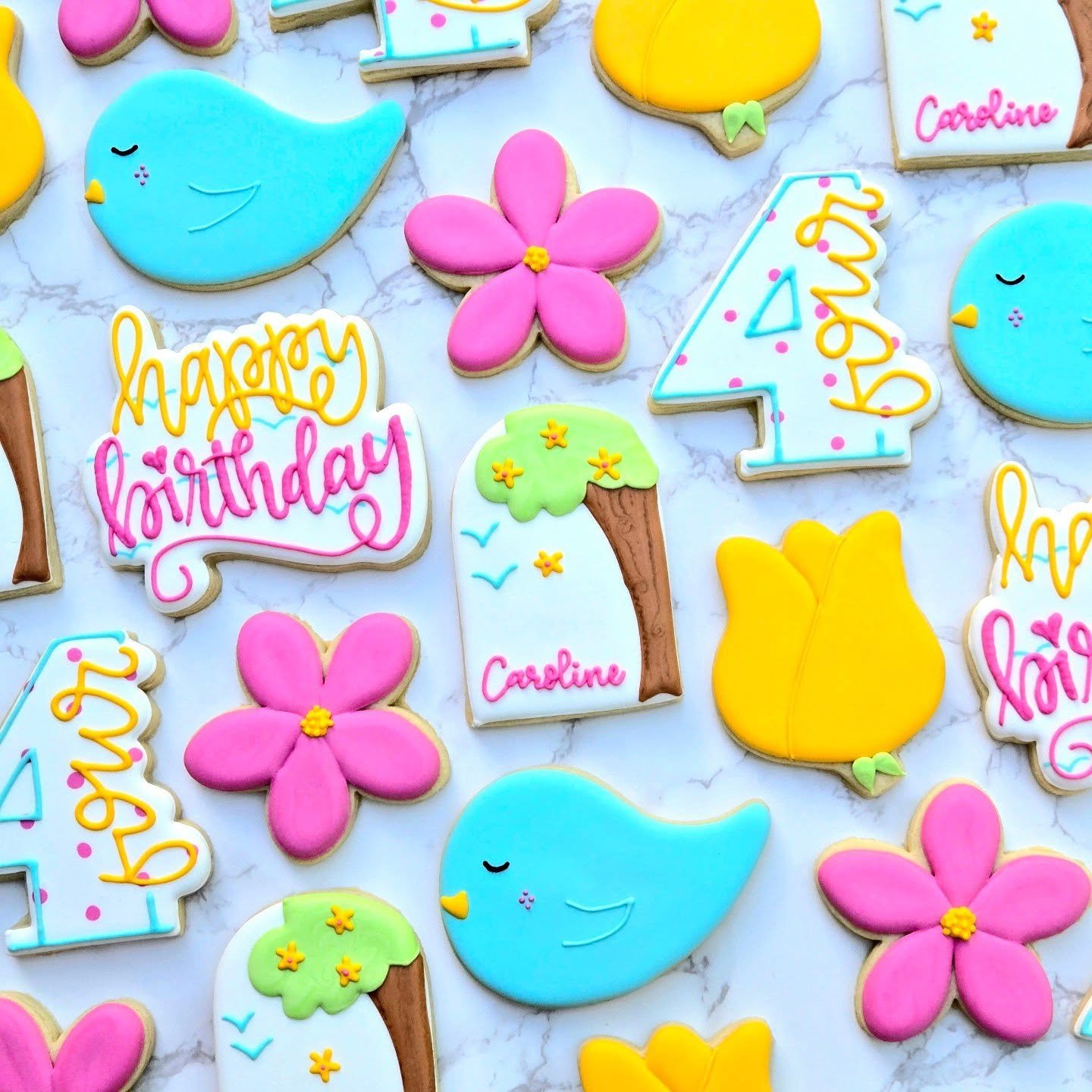 What a fun, summery birthday theme!
.
.
.
#homemade #baking #sugarcookies #cookies #birthdaycookies