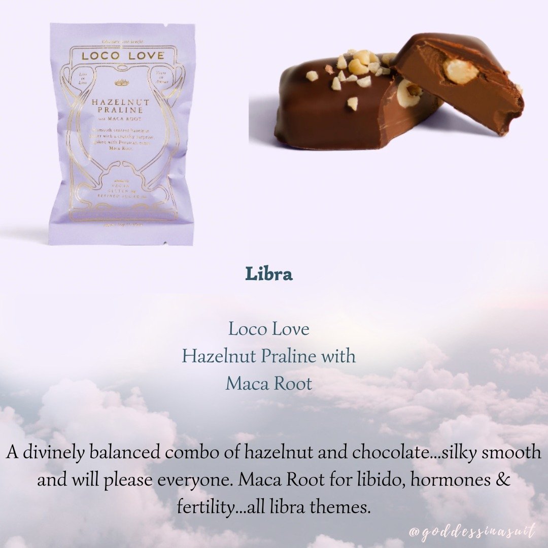 Part two (this is not an ad) of matching the best chocolate in the world @locolovechocolate with your astrology signs using a mix of medical astrology and regular astrology! 

Tell me if you like the one I matched with your sign below in the comments