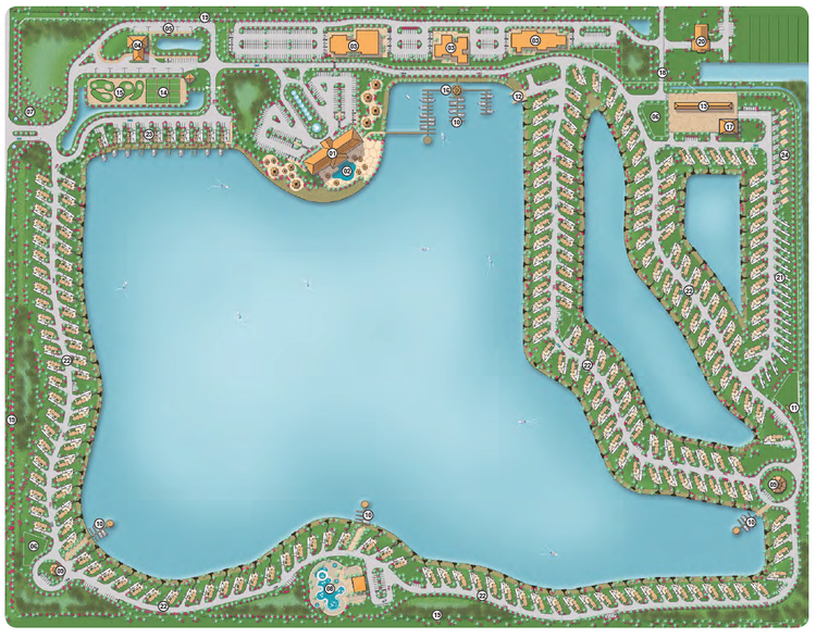 Tranquility Lake RV Resort - Florida (Outdoor Design Group, Inc.)