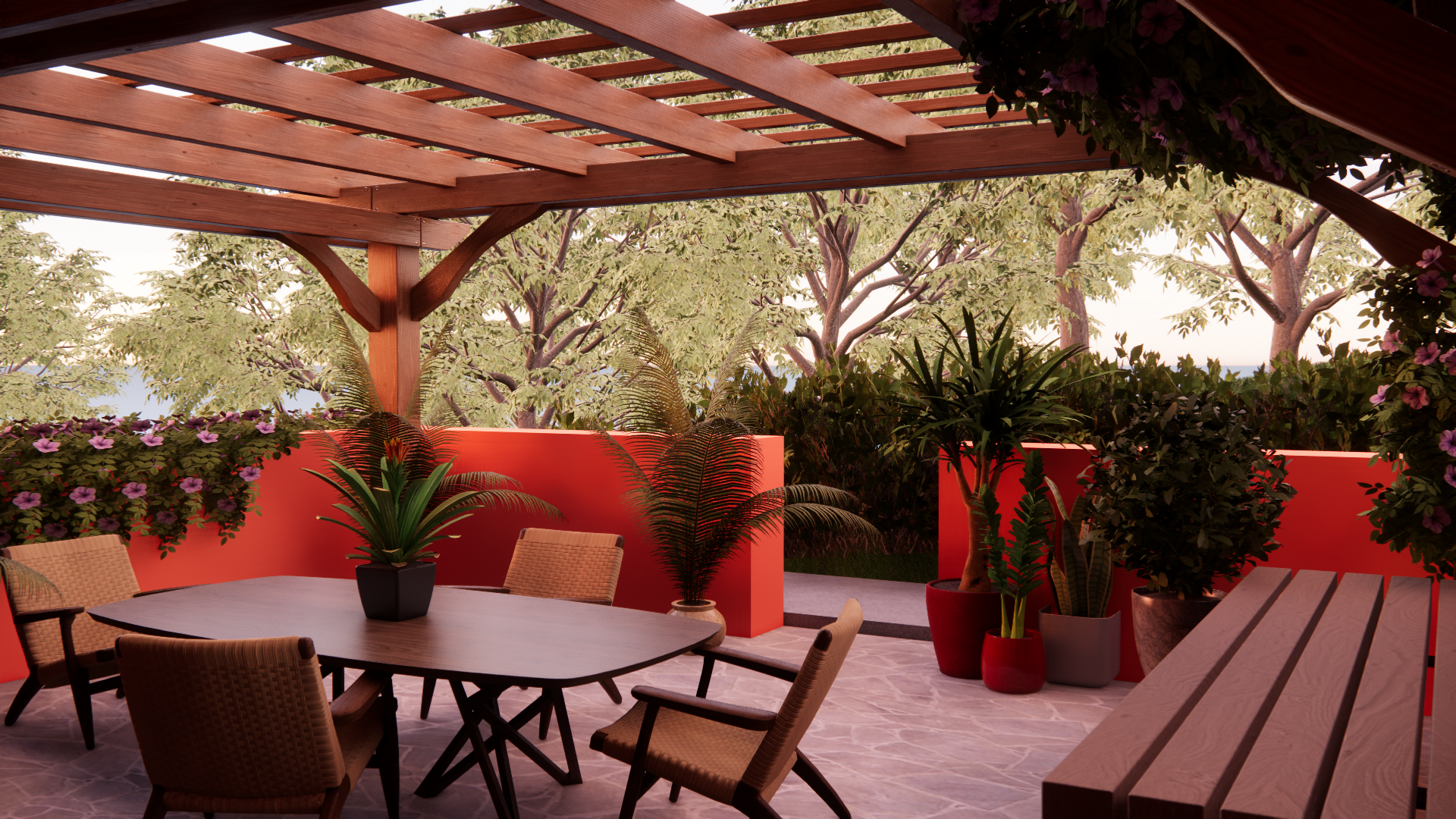 Residential Patio Concept - Nevis