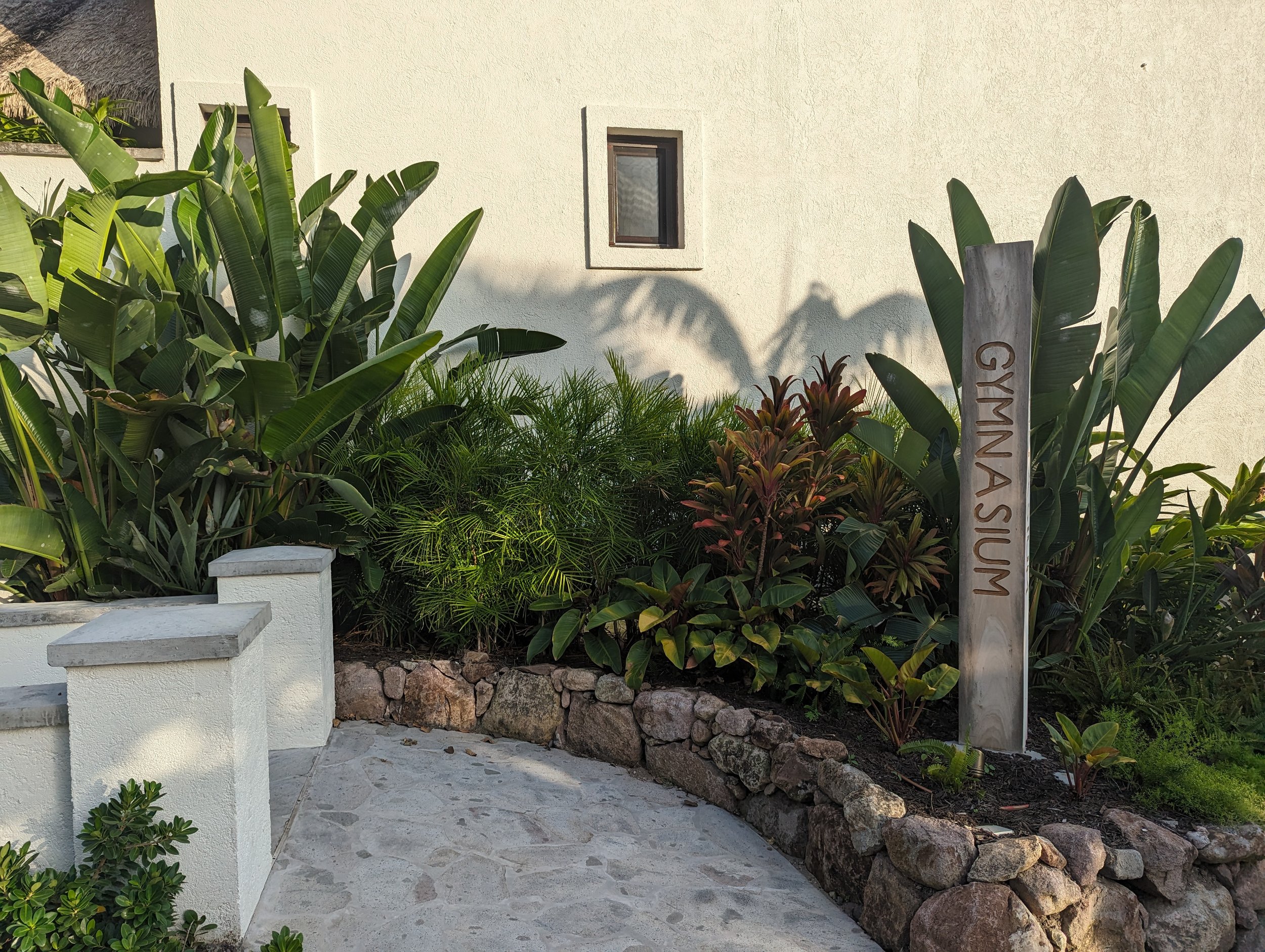 Gymnasium Entrance - Paradise Beach Neivs