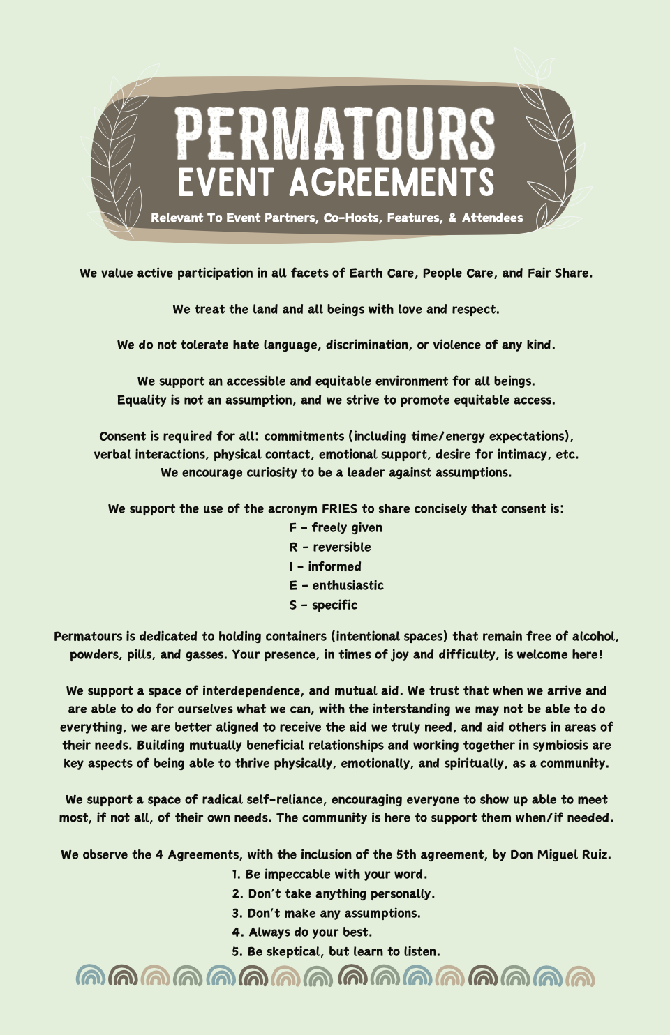 Event Agreements