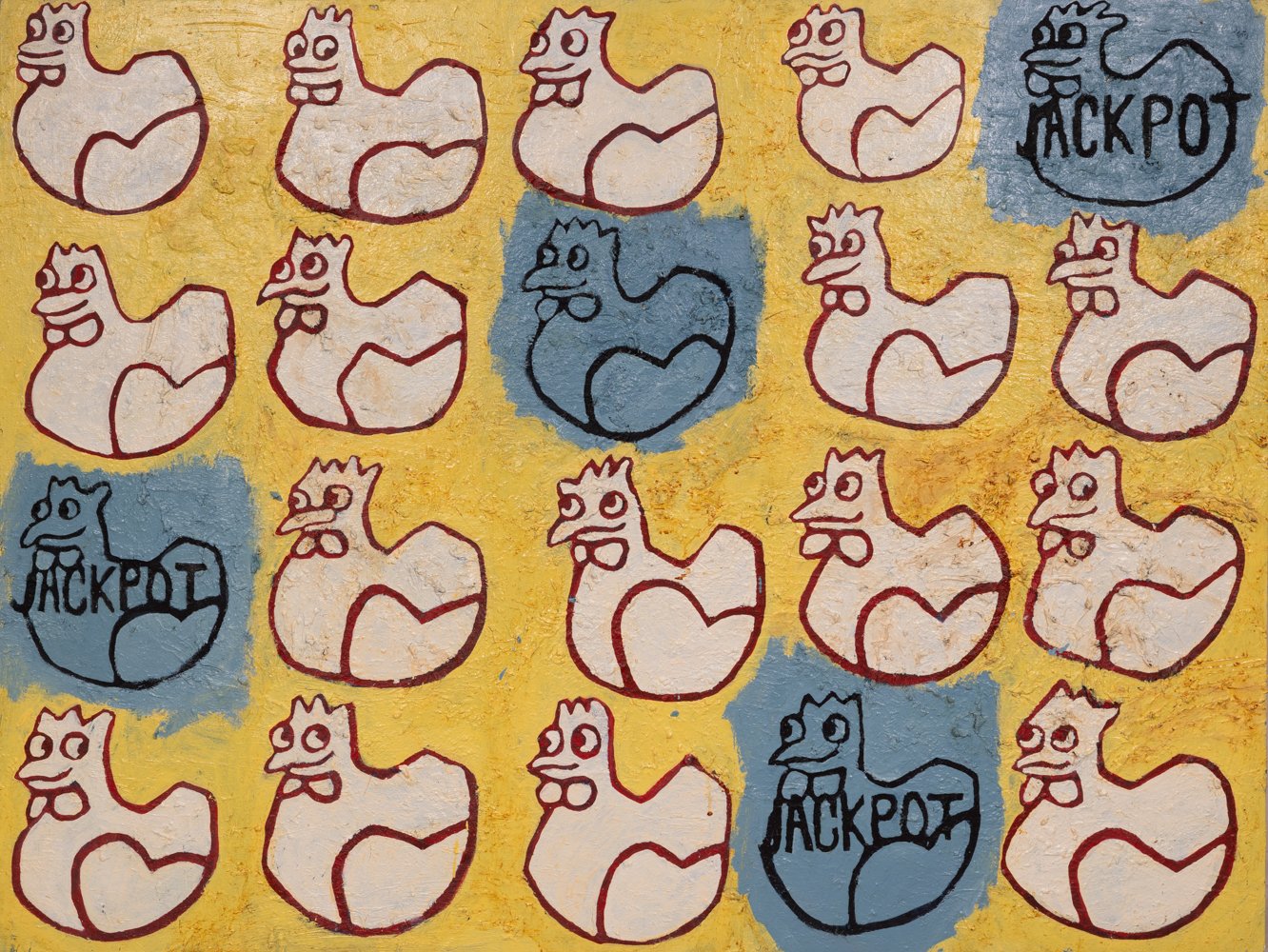 "Jackpot" Oil on Canvas, 36" x 48", 2009