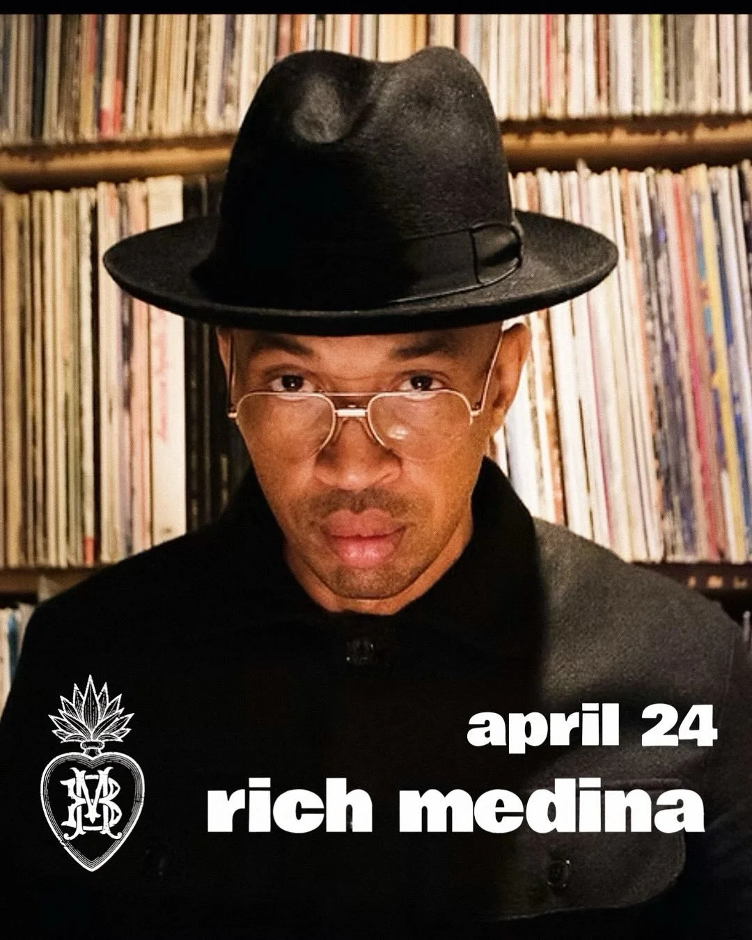 NEXT FRIDAY! Rich Medina is taking over the basement dance floor of Bar Milagro 🪩 

Get tickets now on Eventbrite ☆