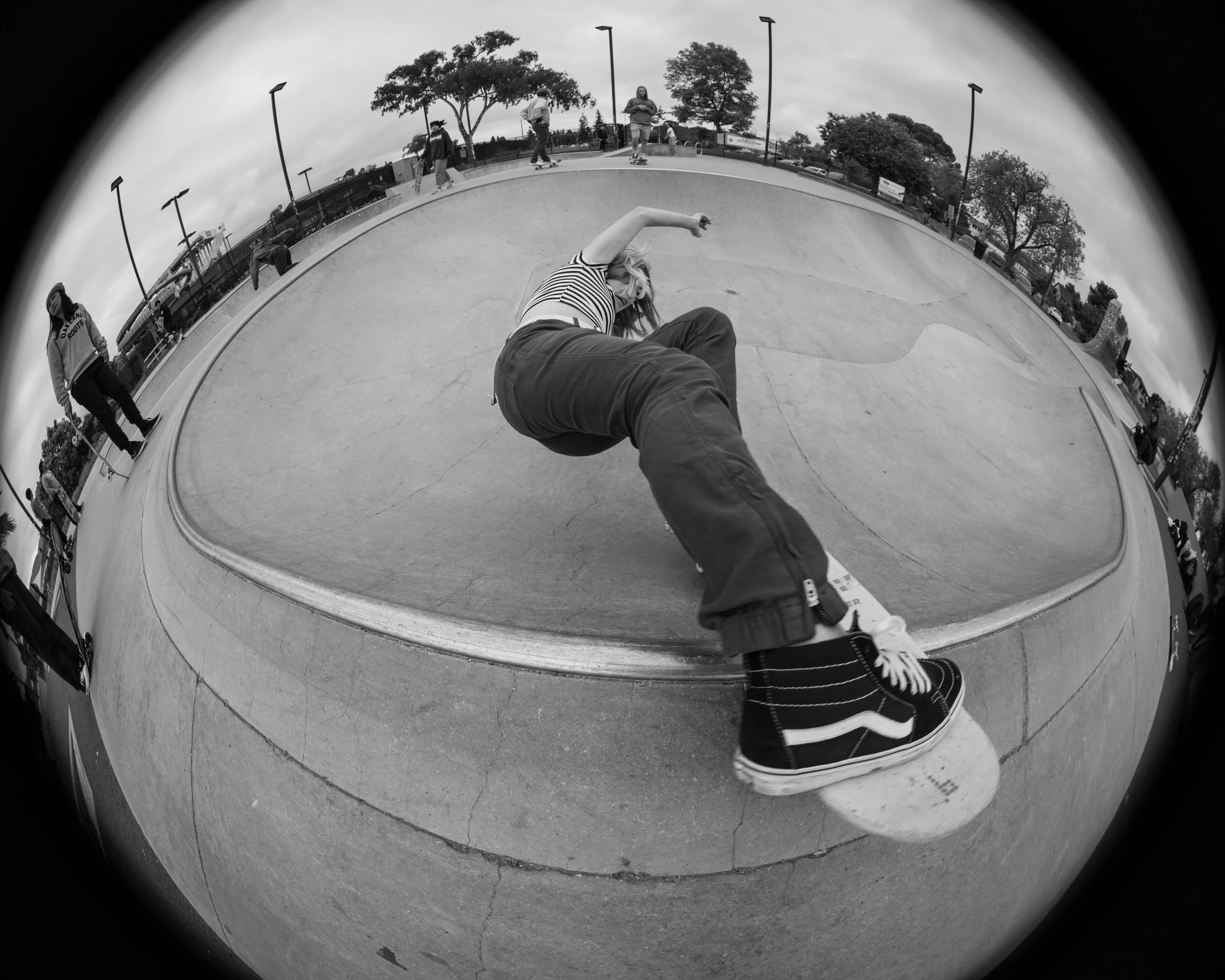 Skate session at Fremont Skatepark