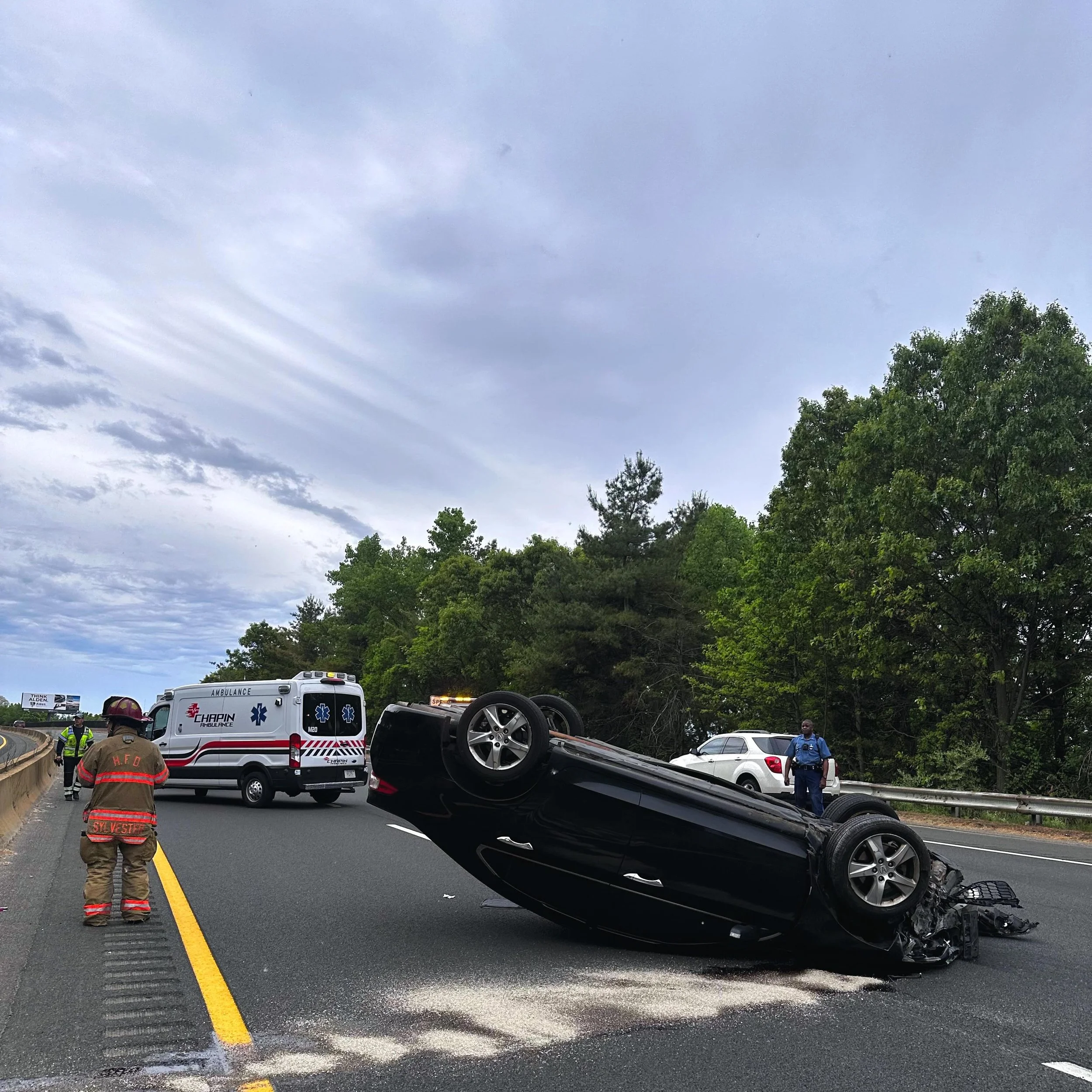 Chapin Chief 1 and Medic 20 responded to this rollover crash today, working alongside our public safety partners to ensure everyone involved received rapid emergency care and scene safety. Incidents like this are a powerful reminder of how quickly th