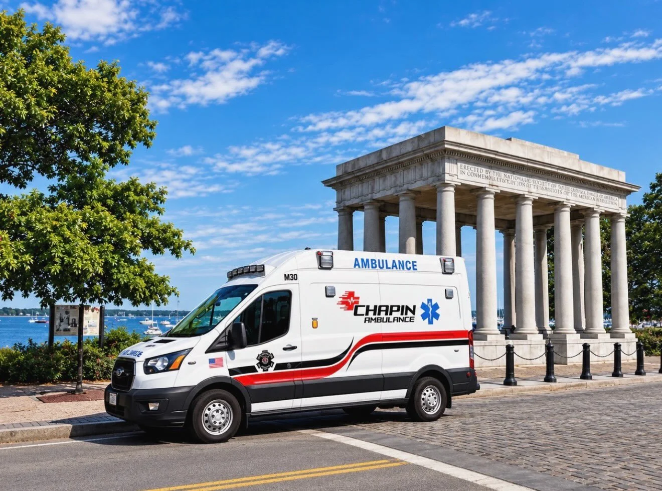 Today, M30 made the trip out to Plymouth, MA for a patient transport. From the Pioneer Valley to the South Shore, our crews are always ready to go wherever our patients need us. 💙

Another day, another few miles &mdash; Chapin Ambulance is proud to 