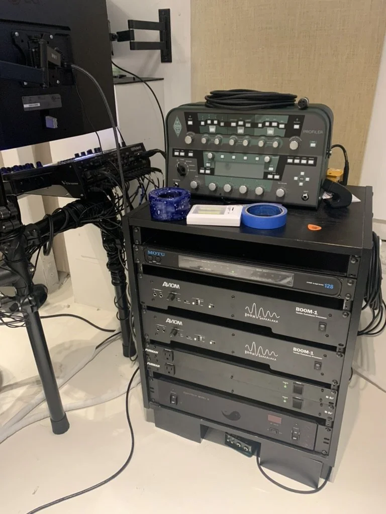 Studio 2's equipment rack