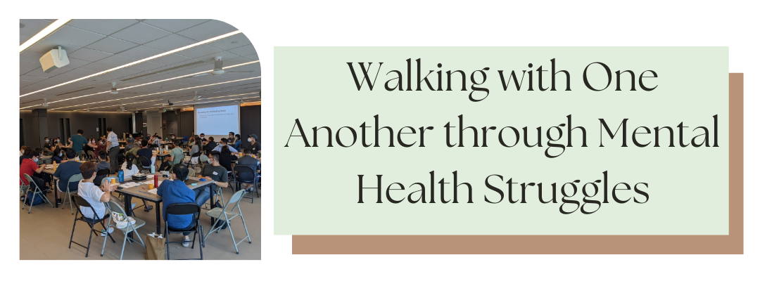 Walking with One Another through Mental Health Struggles
