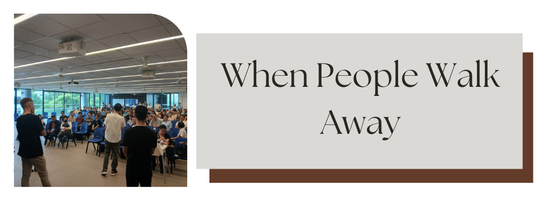 When People Walk Away