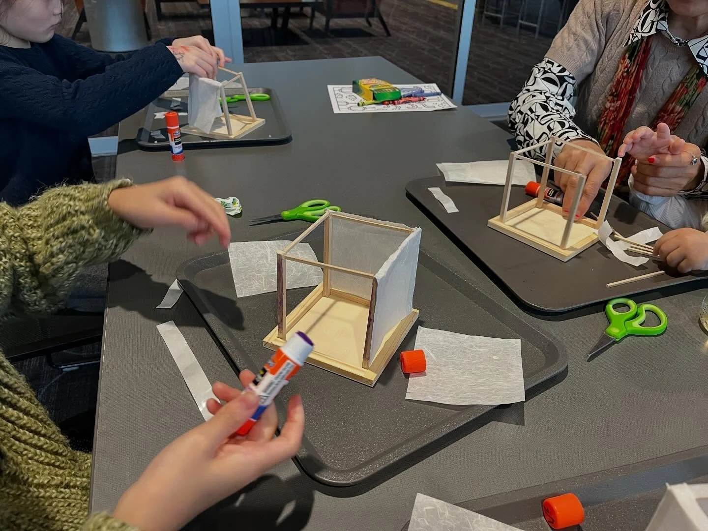 Thank you everyone for coming out to our Lunar New Year celebration art/craft session at the Renton Library on a Super Bowl Day!!!!!! Go Seahawk!!!!&rsquo;