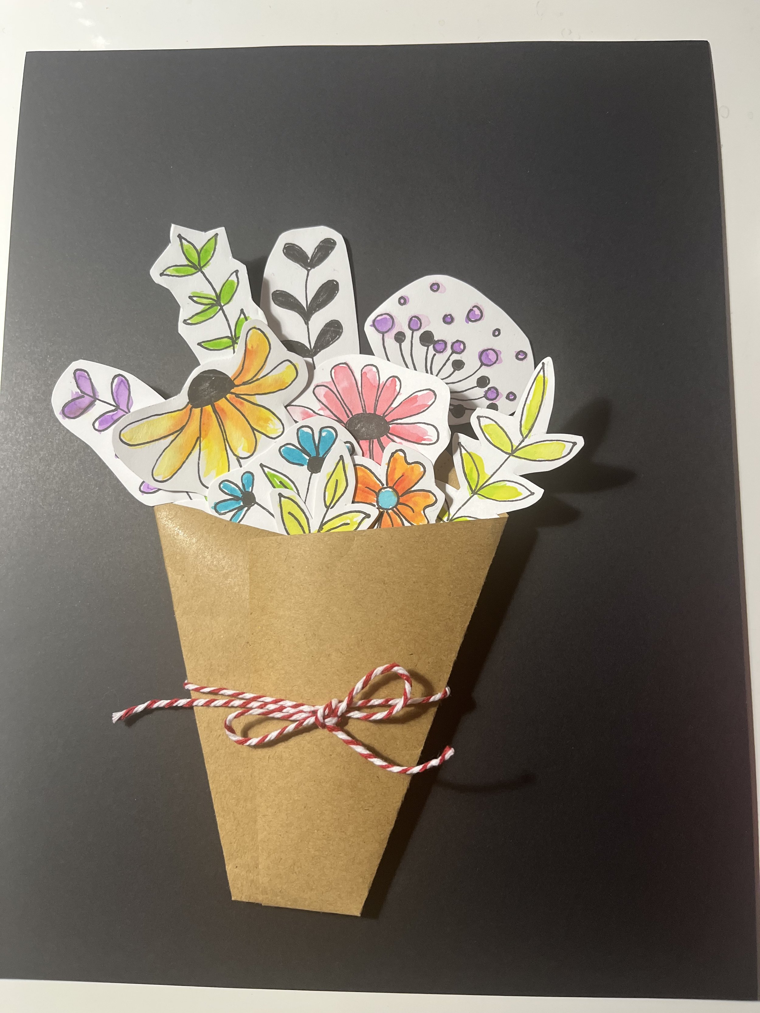 Craft a Paper Flower Bouquet