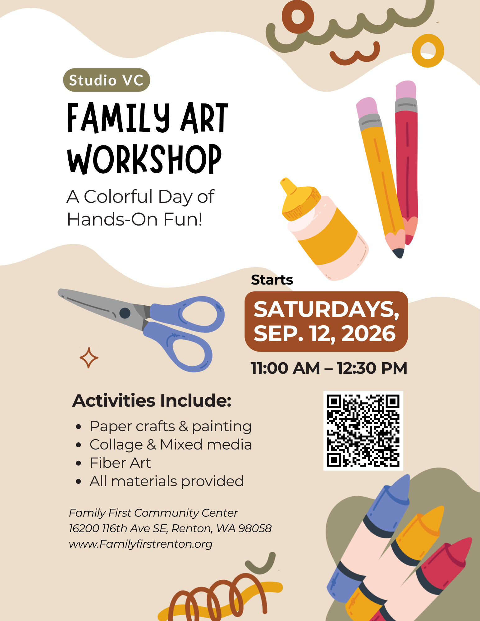 Family Arts/CraftWorkshop: Celebration of Cultures