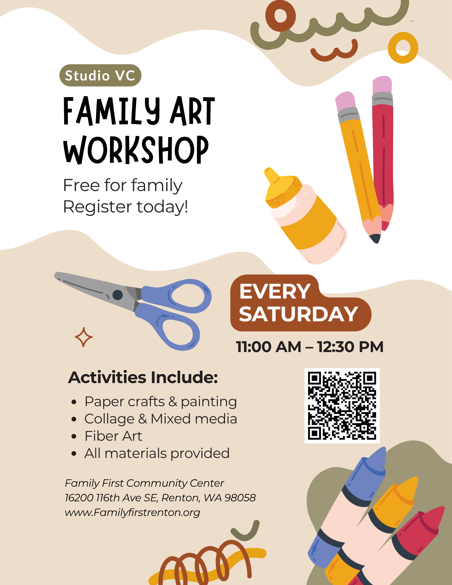 Family Arts/Craft Workshop: (Celebration of Cultures)