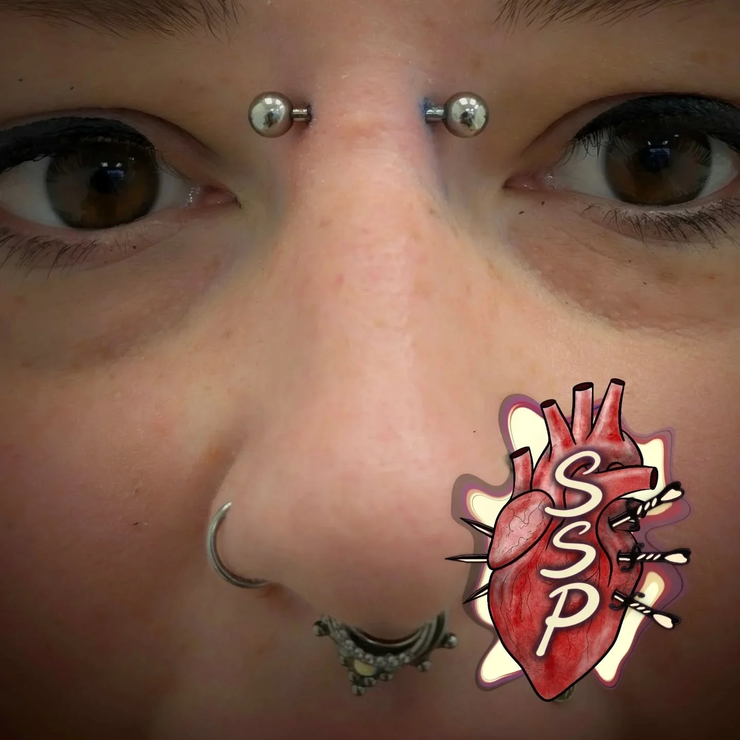 Added this sick bridge piercing for Shannon. Love how this came out. @tat2shan thanks for the trust 😊

If you're interested in coming in for a piercing. There is no appointment needed, you can just come into the shop while we are open. Any questions