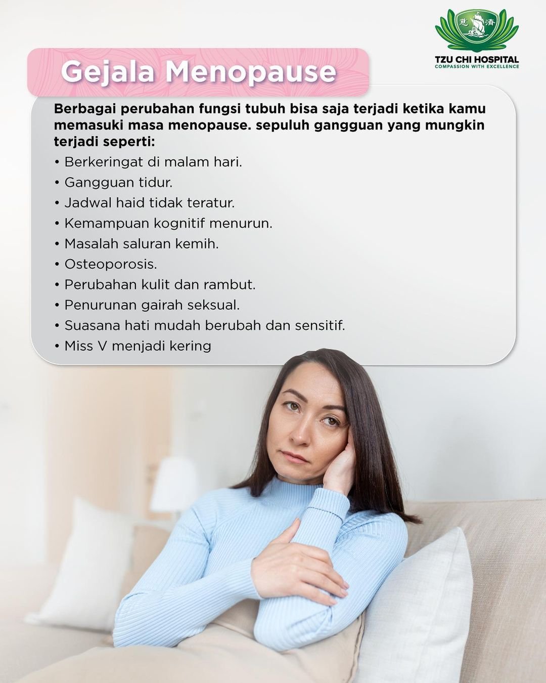 Hari Menopause Sedunia — Tzu Chi Hospital