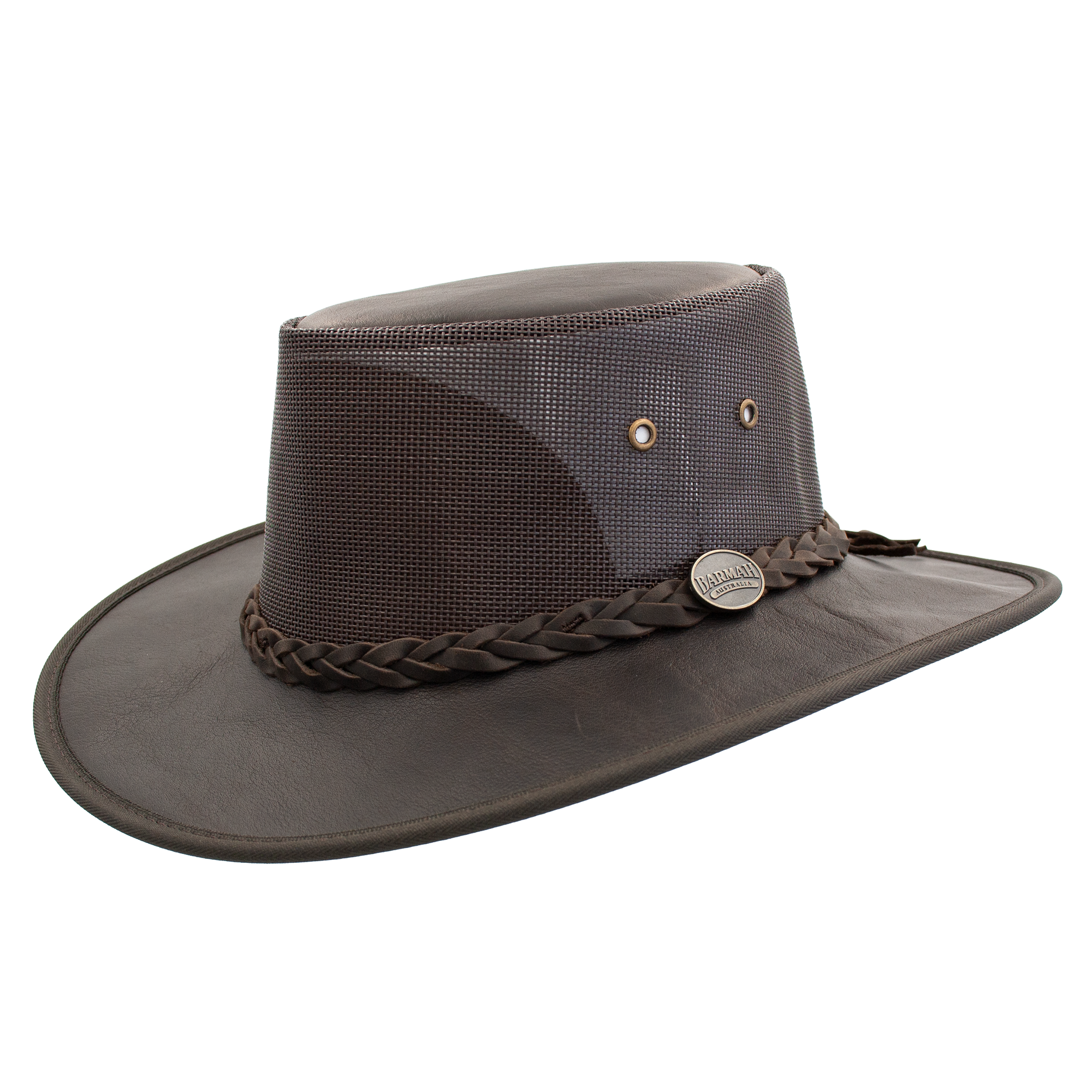 1038BC - Squashy Kangaroo  Cooler - Dark Brown