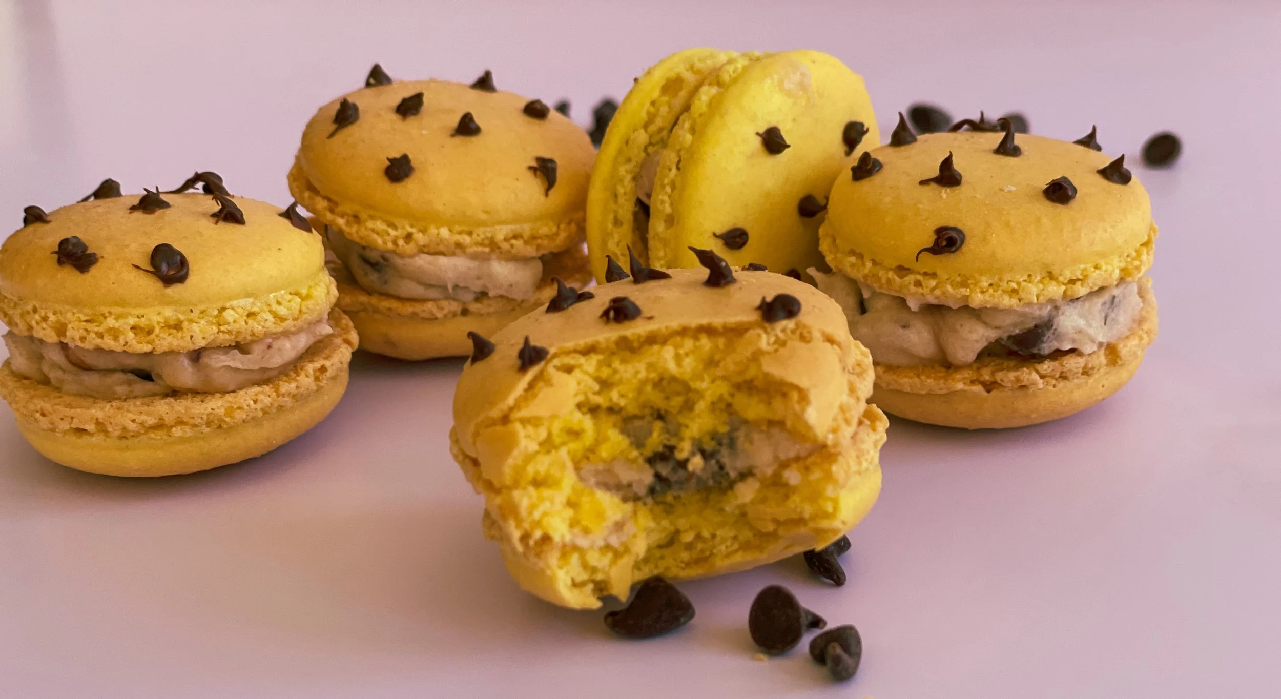 Cookie Dough Macarons - 6