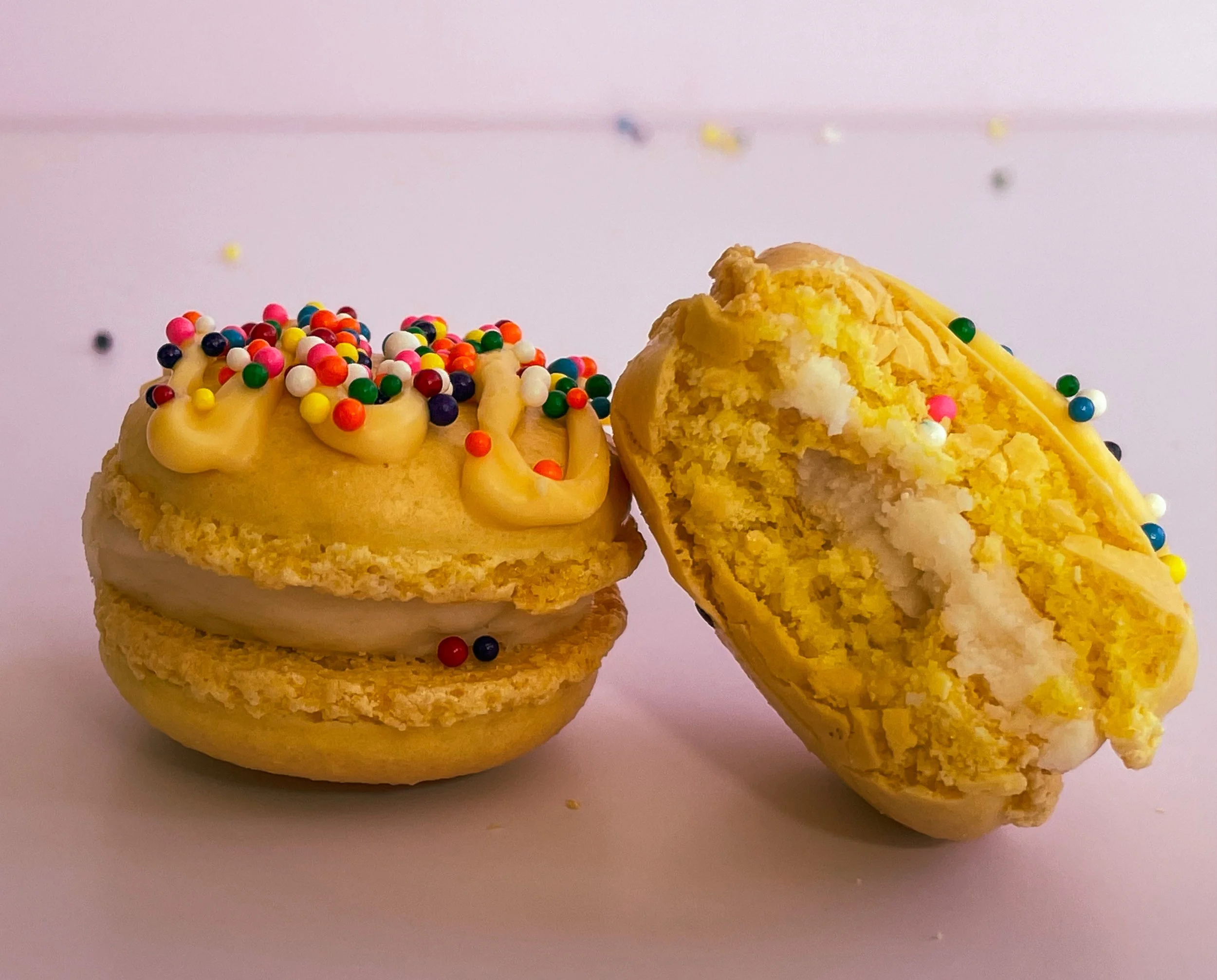 Birthday Cake Macarons - 6