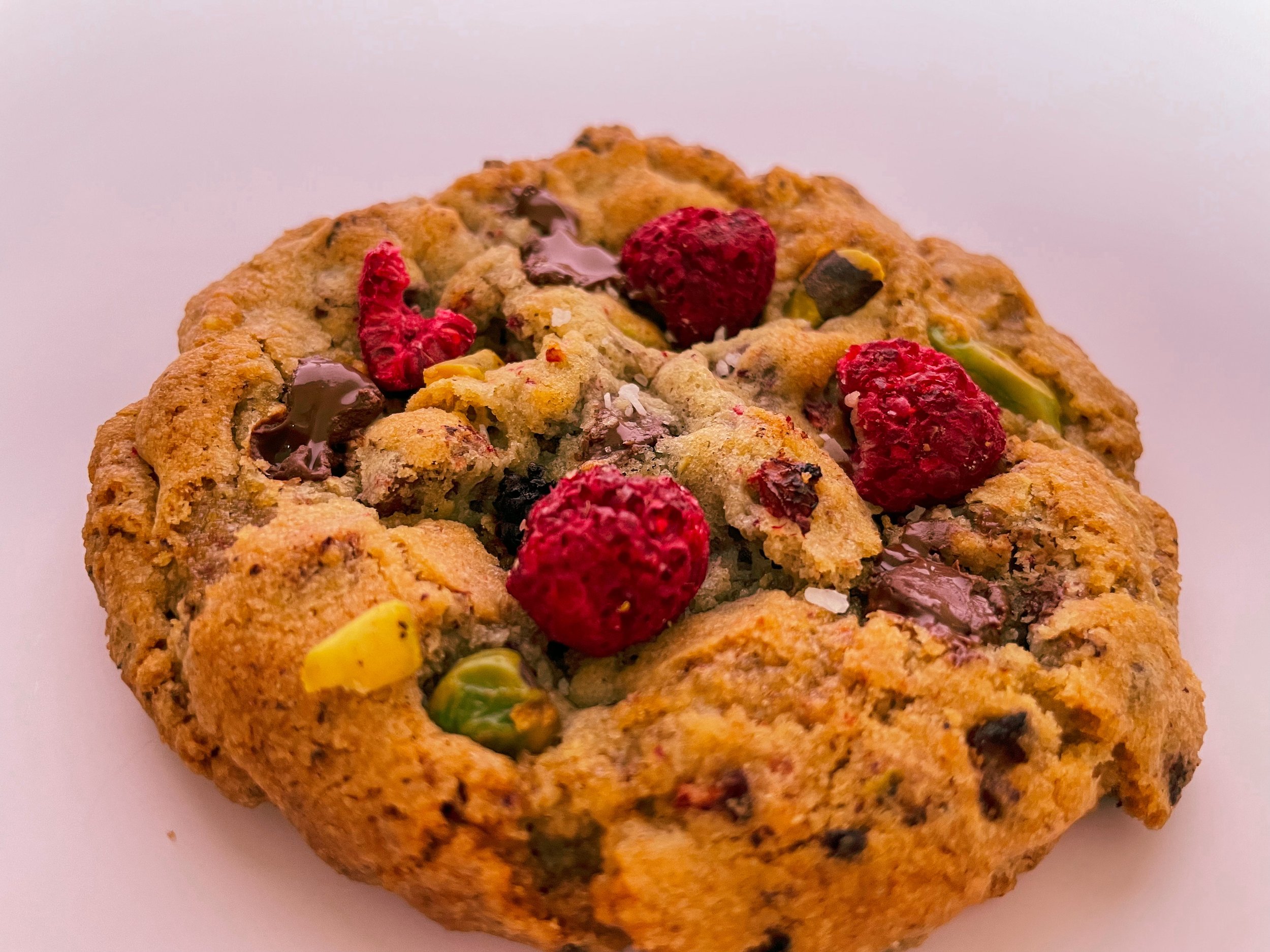Pistachio Raspberry Cookies - box of 6