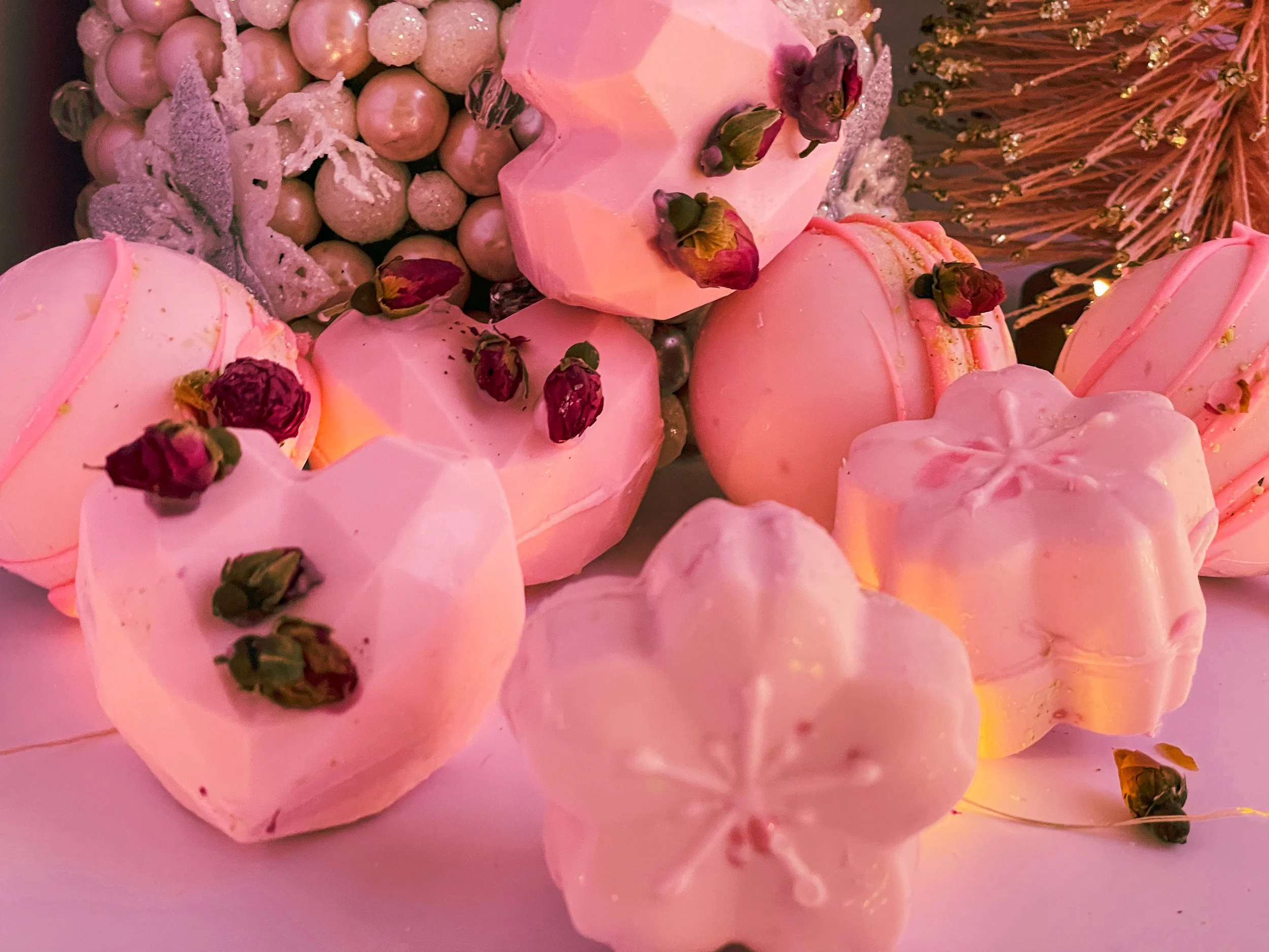 Kashmiri Tea Hot cocoa Bombs