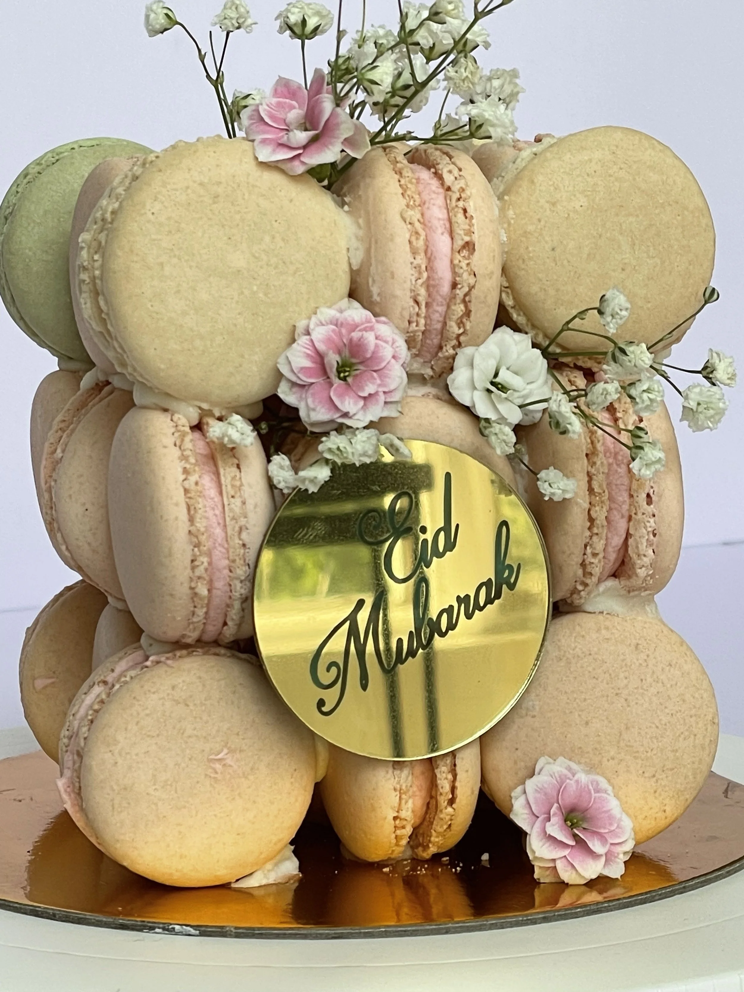 Macaron cube - 27 Macarons