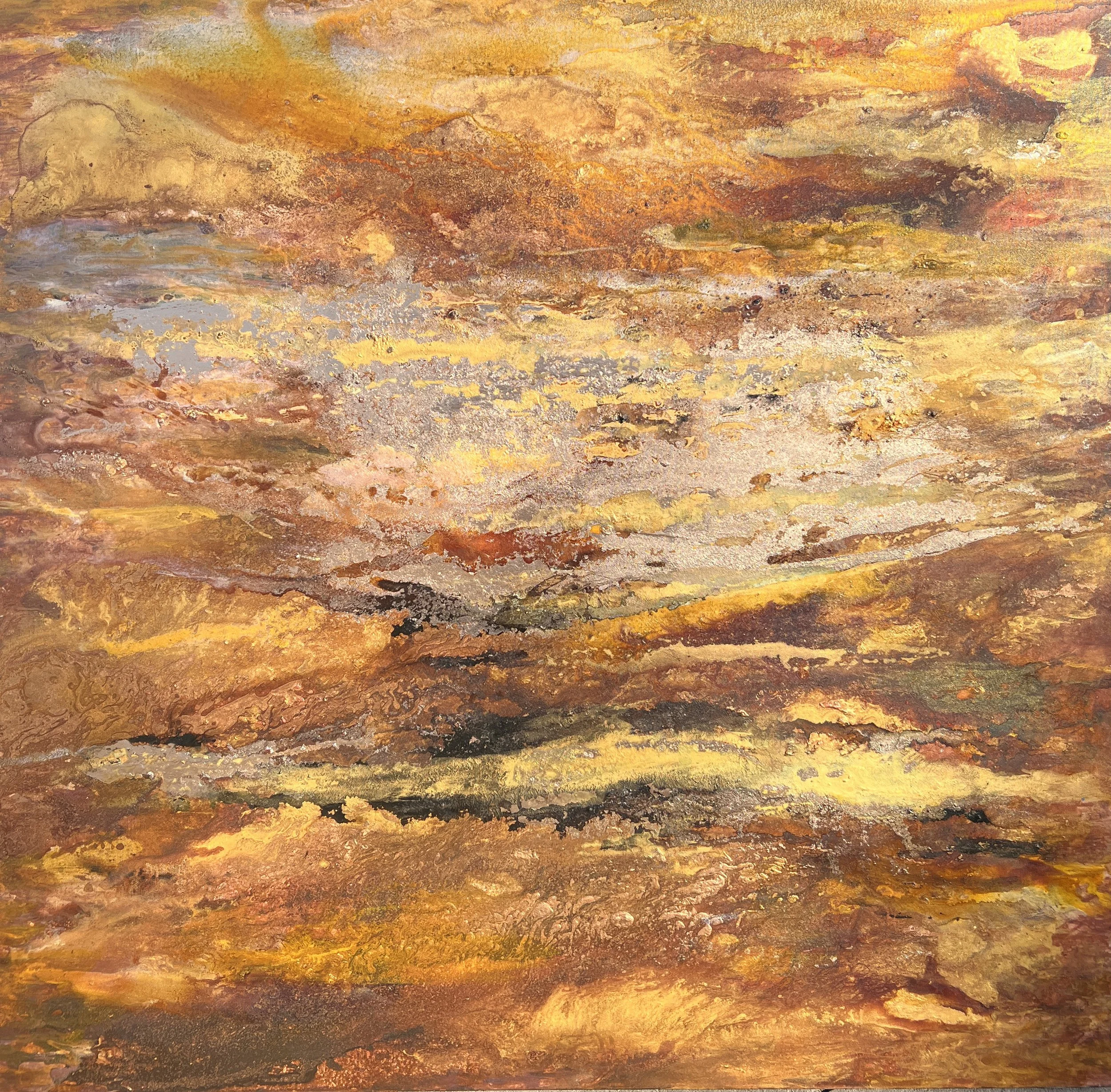 Golden Chance_Acrylic_Ink_Dry Pigment_48x48.jpg