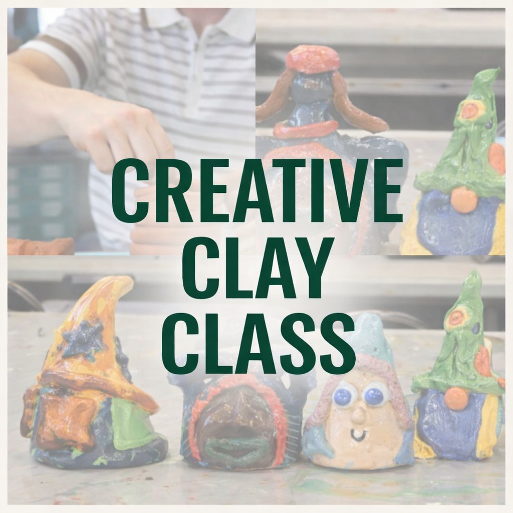 Youth Creative Clay Class