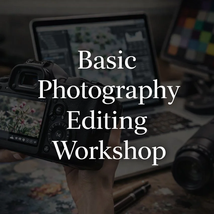 Basic Photography Editing Workshop / Lecture